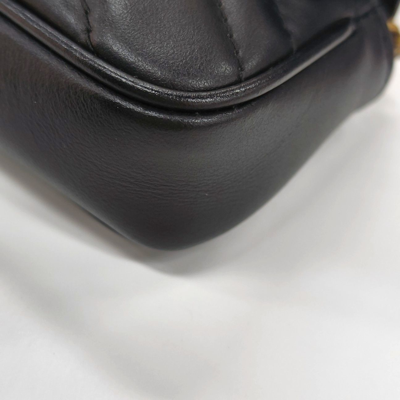 Gucci Gucci GG Marmont Super Mini Quilted Leather Bag Size ONE SIZE - 10 Thumbnail
