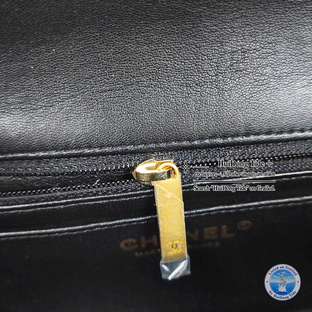 Chanel Chanel Classic Flap Studded Lambskin Bag One Size Size ONE SIZE - 10 Thumbnail