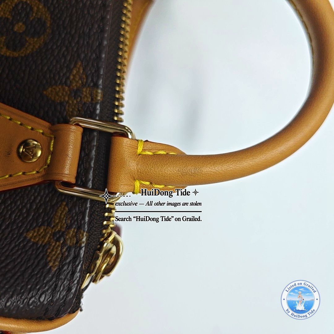 Louis Vuitton Louis Vuitton Monogram Nano Speedy Bag Size ONE SIZE - 10 Thumbnail