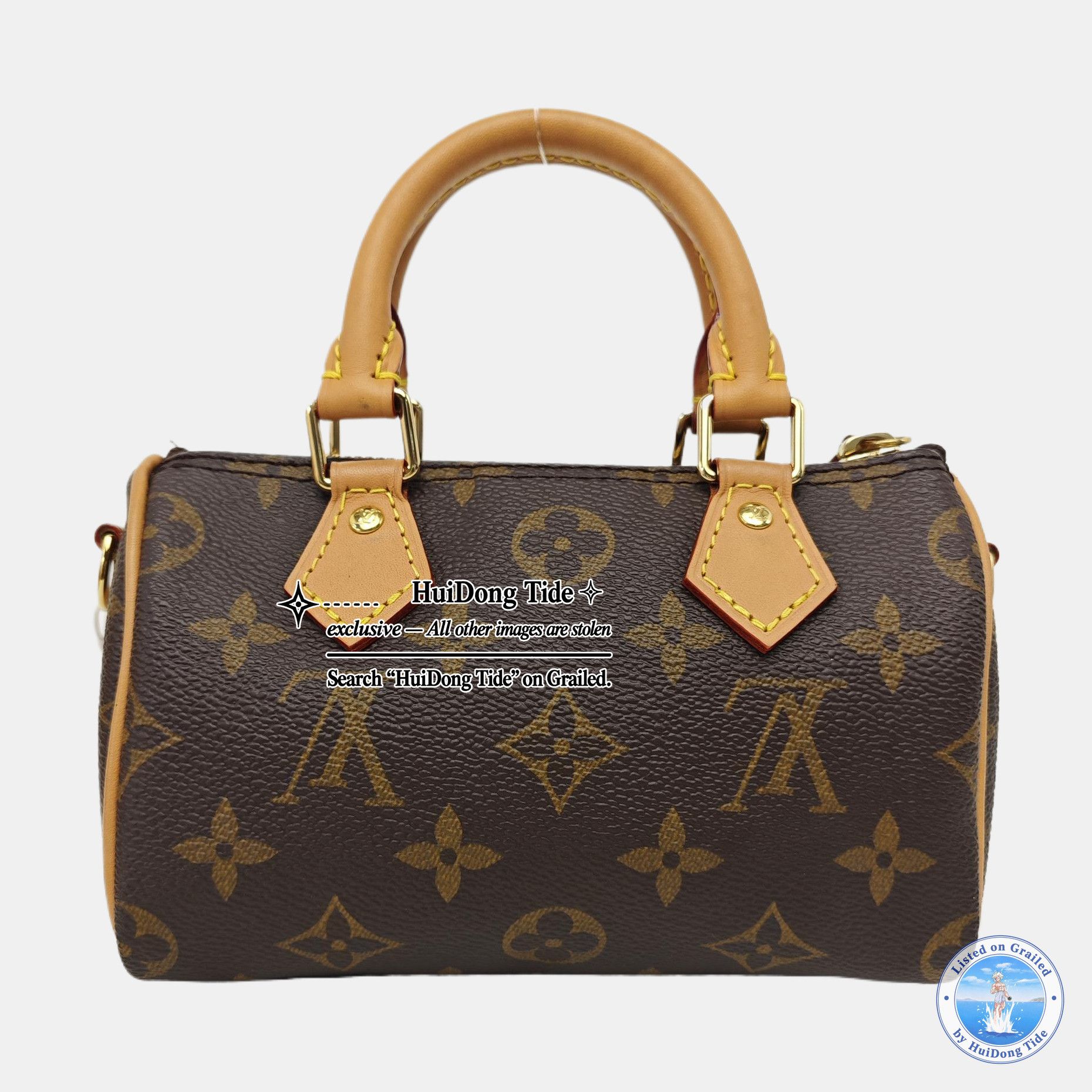 Louis Vuitton Louis Vuitton Monogram Nano Speedy Bag Size ONE SIZE - 5 Thumbnail