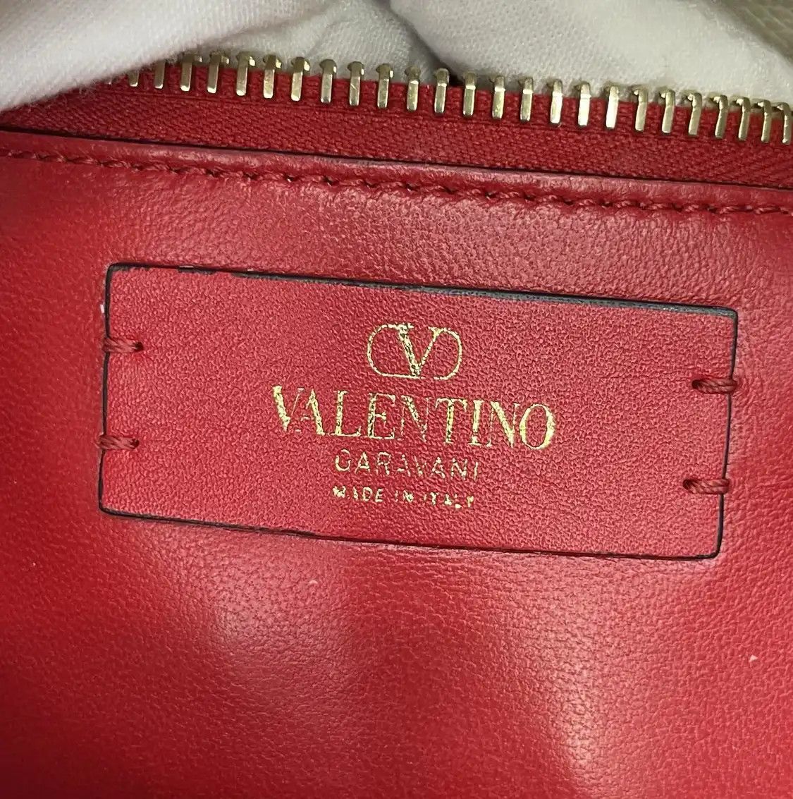 Valentino VALENTINO Vsling Small red cowhide leather crossbody bag Size ONE SIZE - 10 Thumbnail