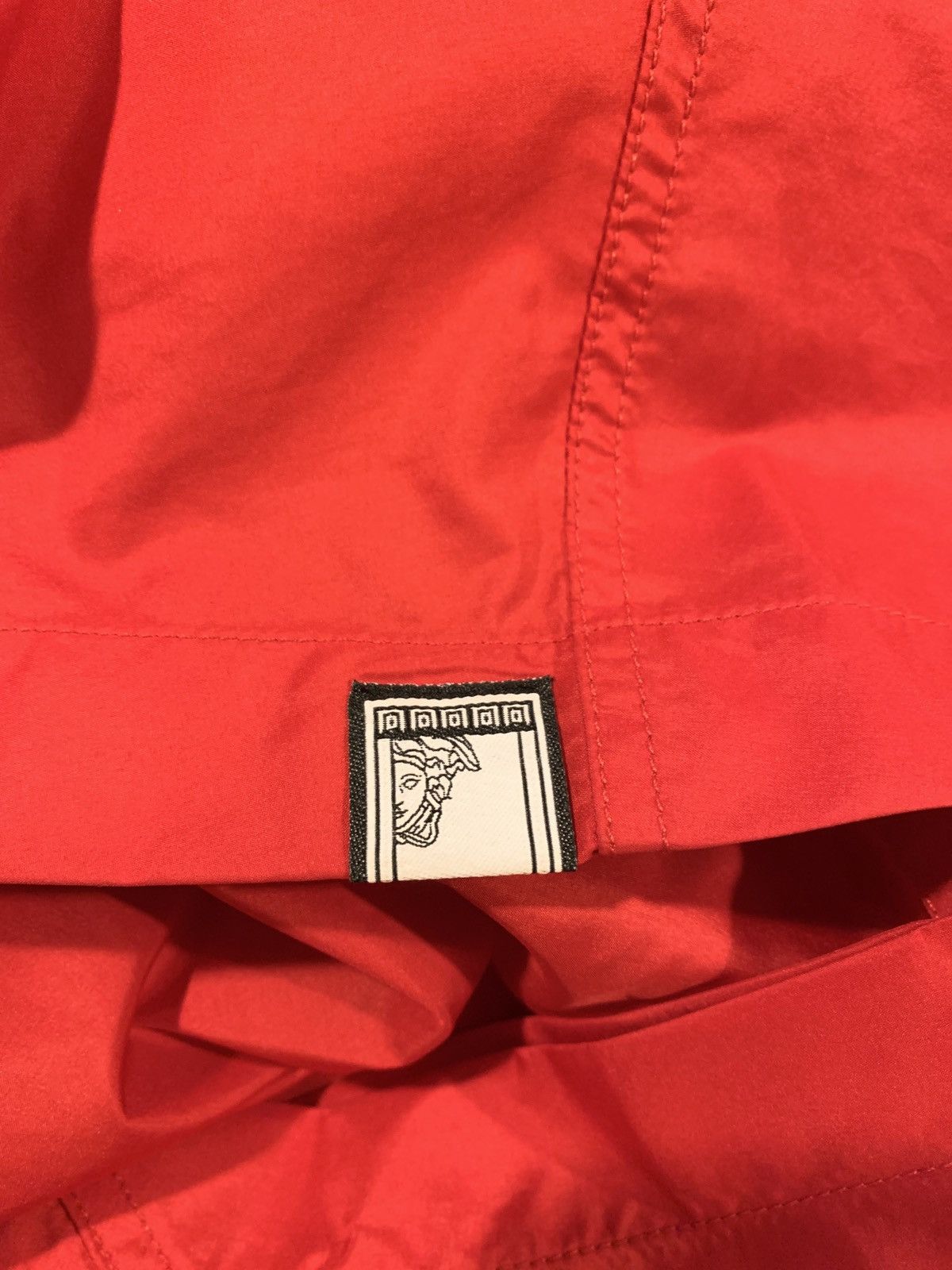 Versace Hooded Red Versace Poncho Size US M / EU 48-50 / 2 - 6 Thumbnail
