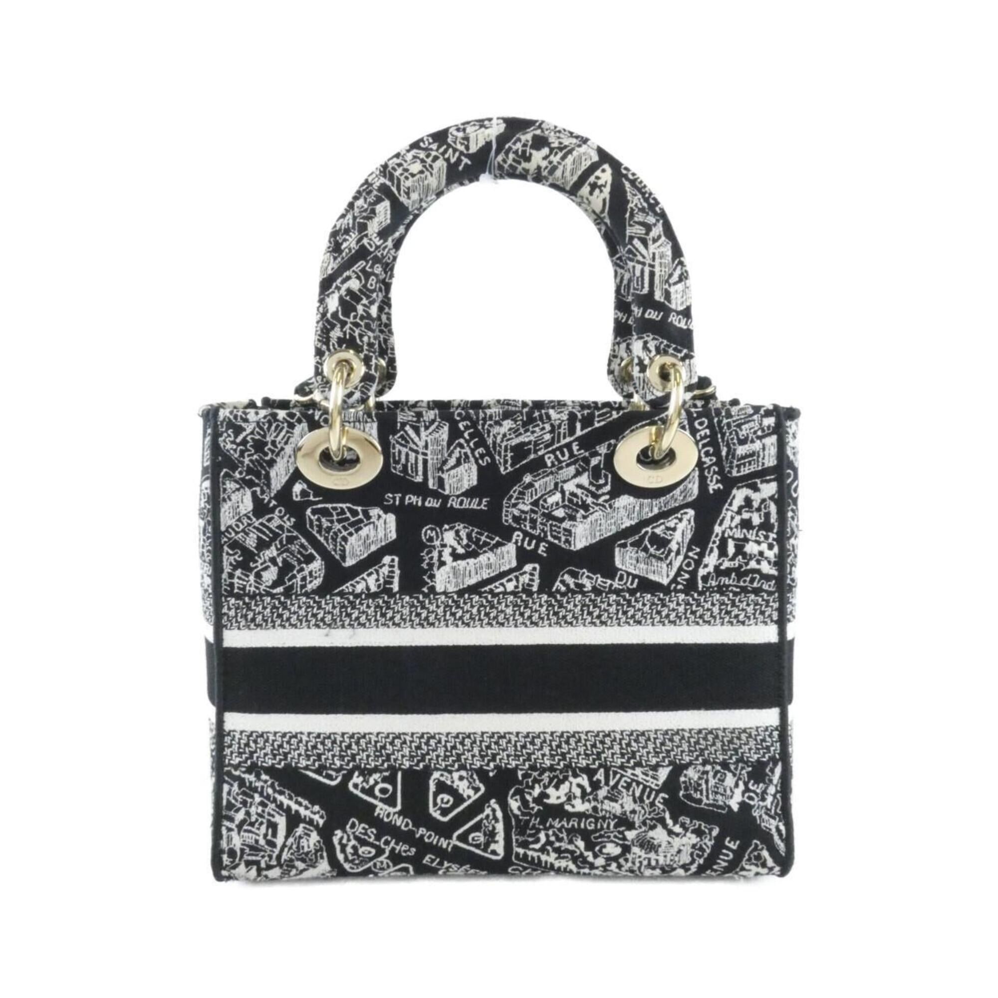 Dior Christian Dior Plan de Paris Lady D-Lite Medium M0565OOMP Handbag Size ONE SIZE - 2 Thumbnail
