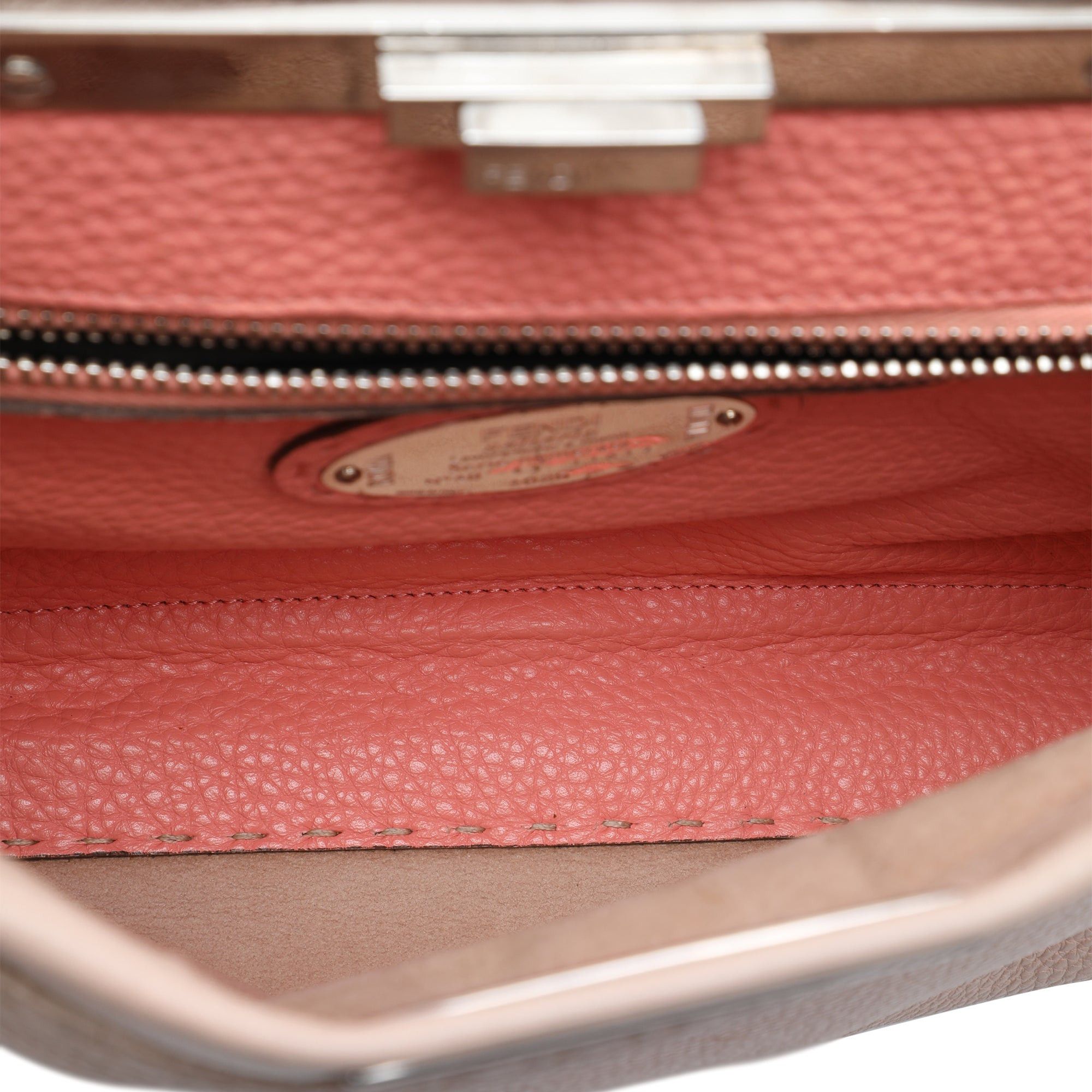 Fendi Leather Selleria Peekaboo Iconic Satchel Size ONE SIZE - 4 Thumbnail