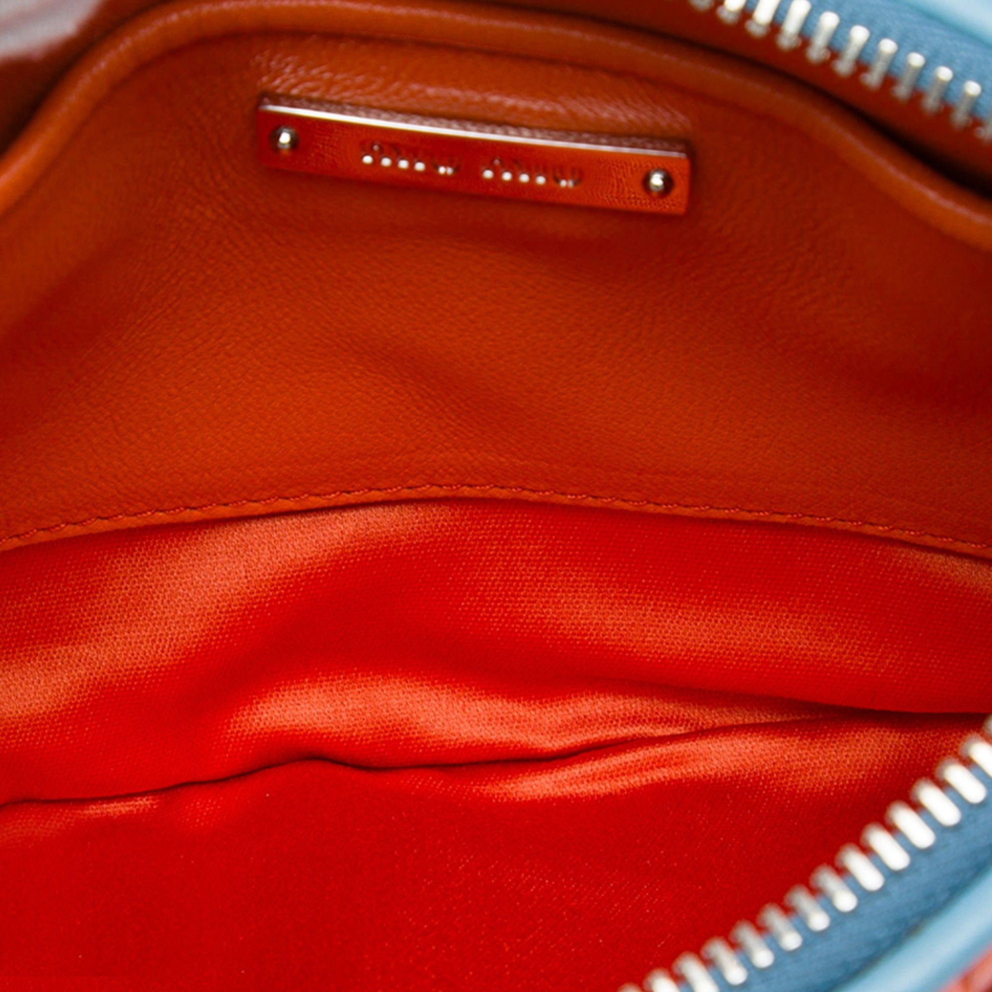 Miu Miu Bicolor Matelasse Nappa Clutch Size ONE SIZE - 4 Thumbnail