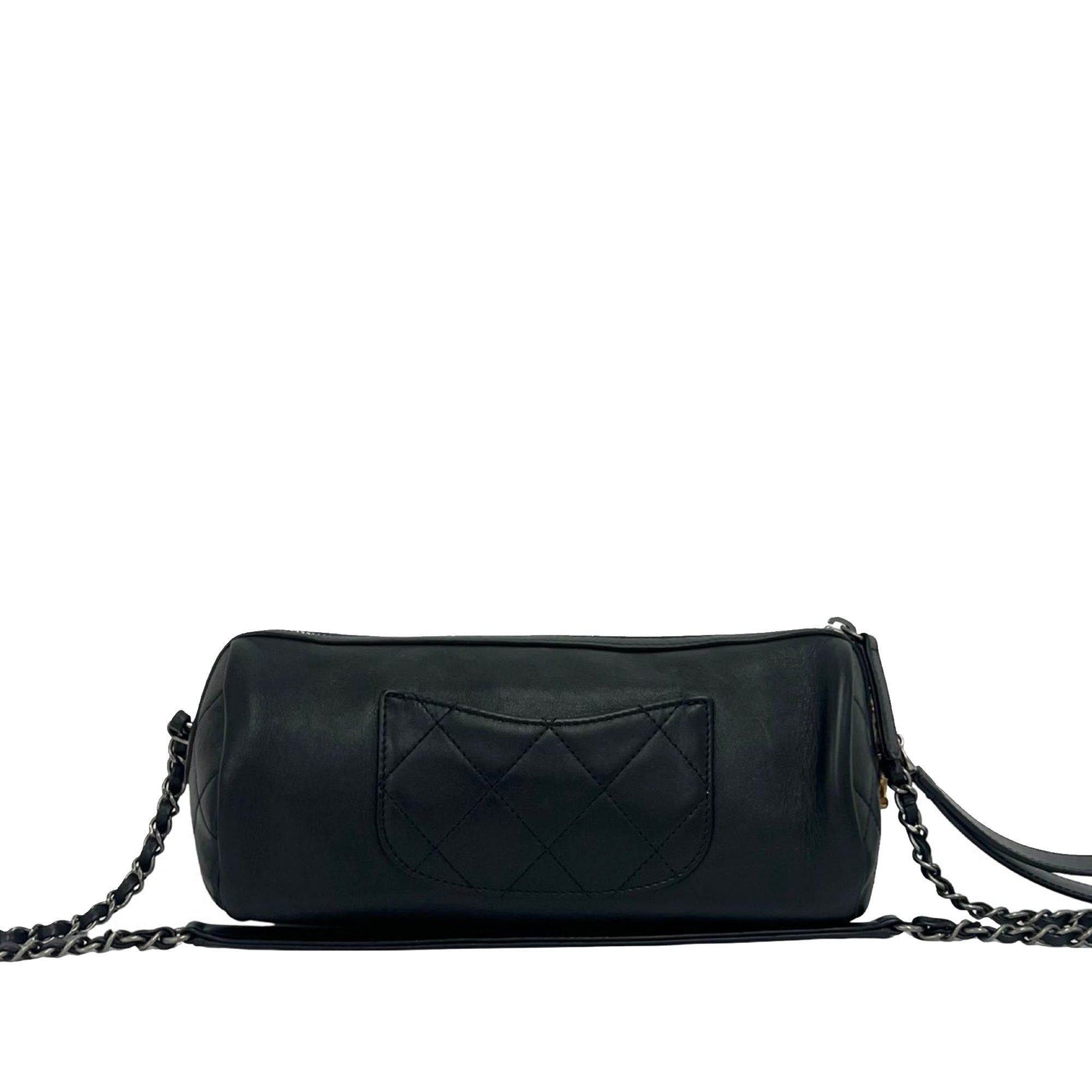 Chanel Calfskin Signature Chain Signe Bowling Bag Size ONE SIZE - 2 Thumbnail
