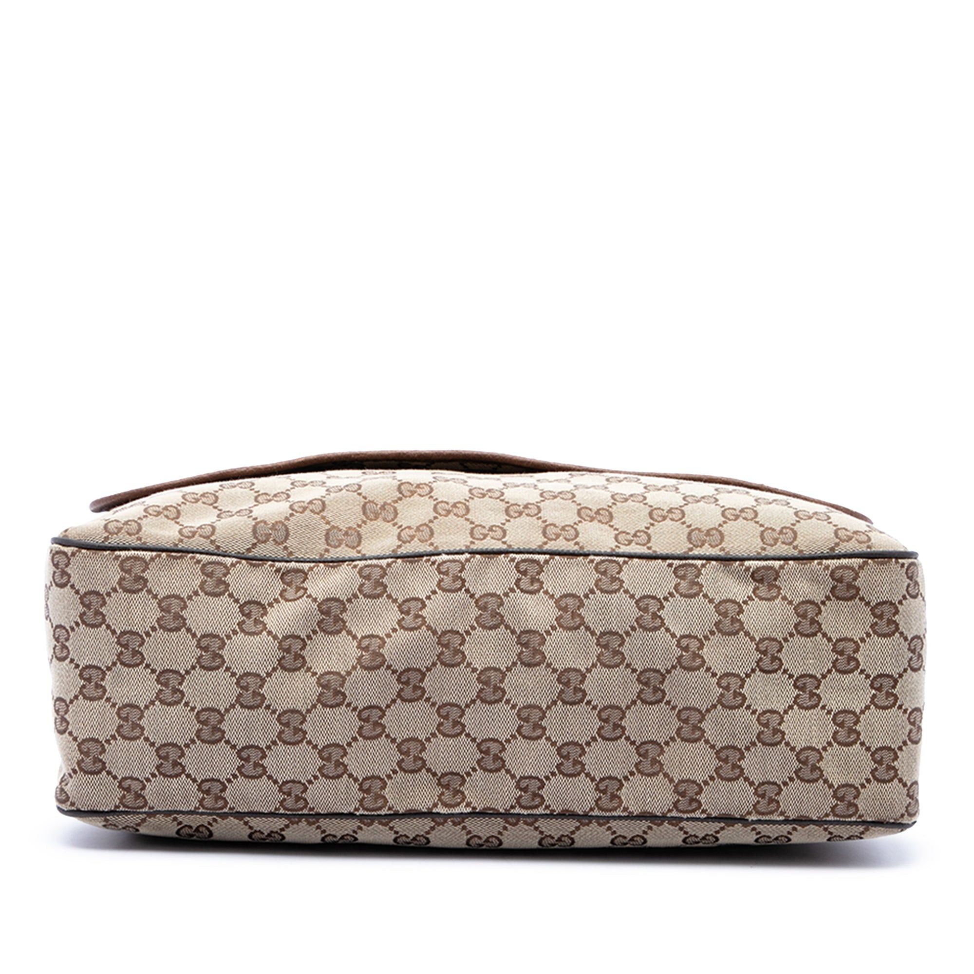 Gucci GG Canvas Web Flap Messenger Bag Size ONE SIZE - 3 Thumbnail