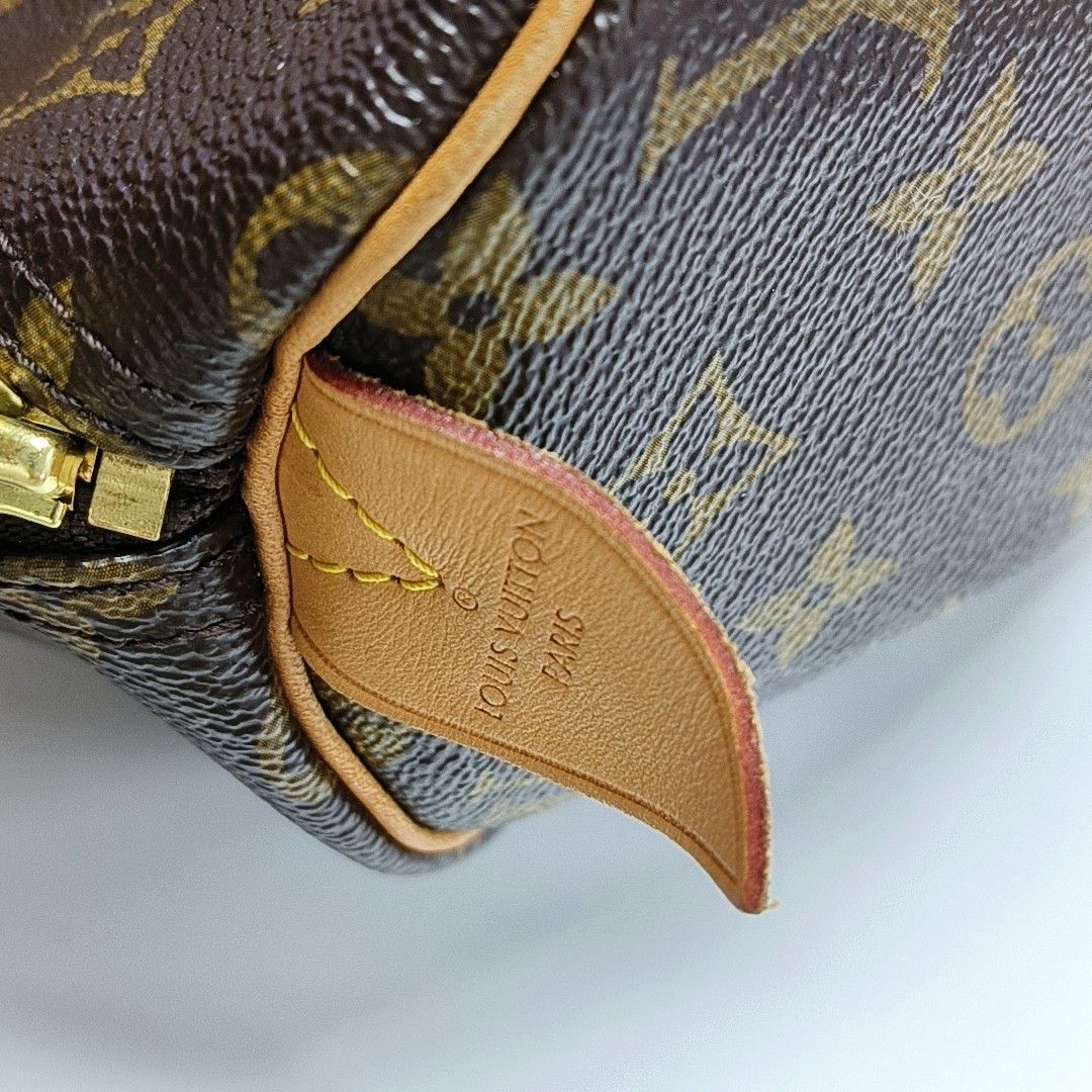 Louis Vuitton Louis Vuitton Speedy 30 Monogram Coated Canvas Boston Bag Size ONE SIZE - 15 Thumbnail