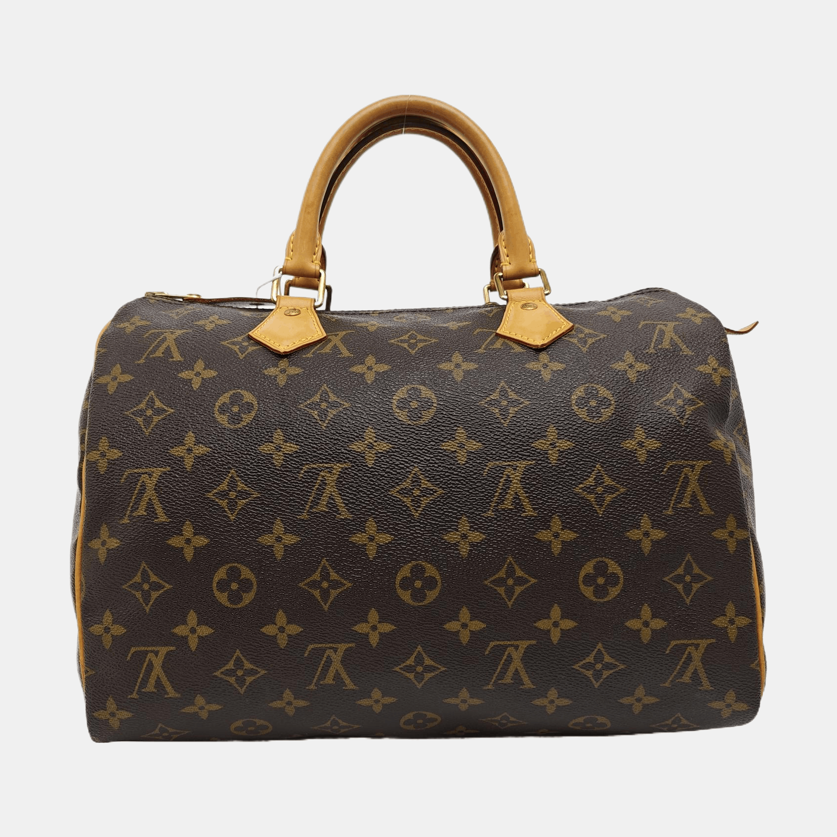 Louis Vuitton Louis Vuitton Speedy 30 Monogram Coated Canvas Boston Bag Size ONE SIZE - 5 Thumbnail