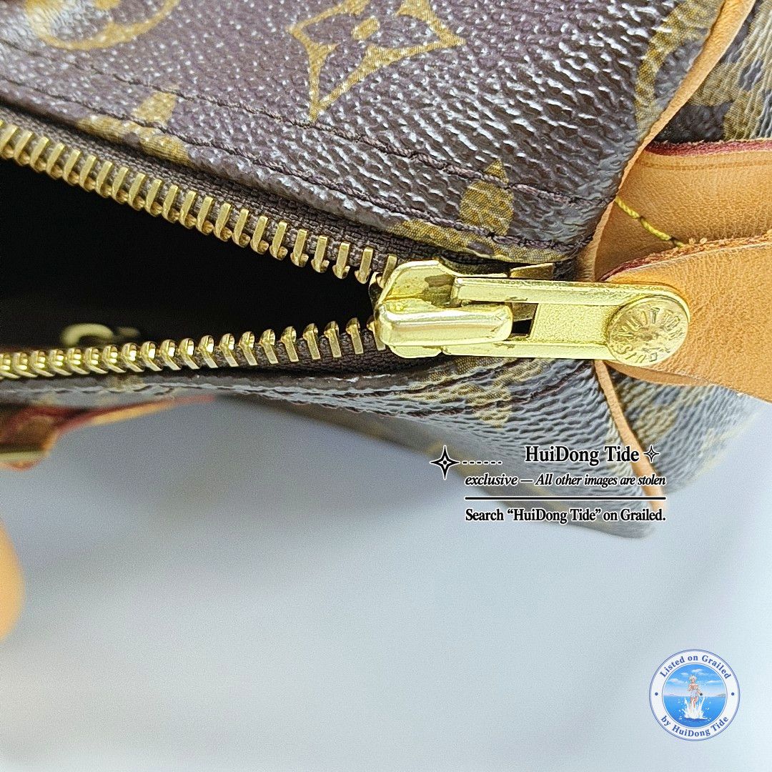 Louis Vuitton Louis Vuitton Speedy 30 Monogram Coated Canvas Boston Bag Size ONE SIZE - 19 Thumbnail