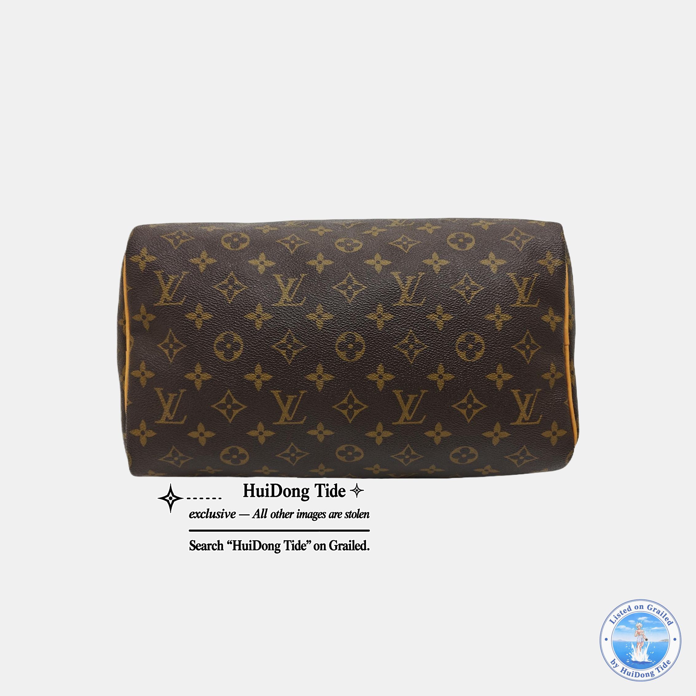 Louis Vuitton Louis Vuitton Speedy 30 Monogram Coated Canvas Boston Bag Size ONE SIZE - 6 Thumbnail