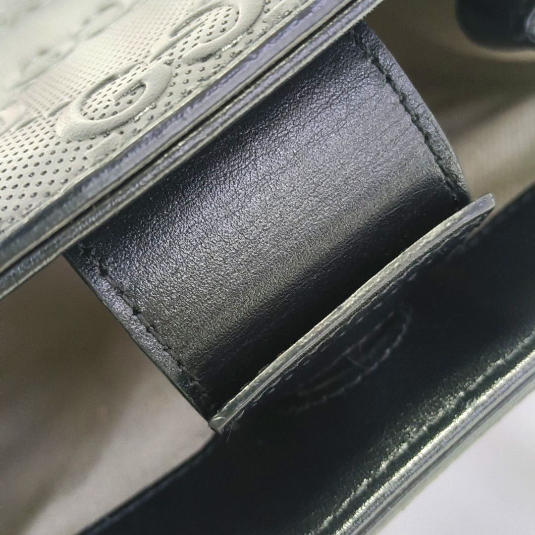 Gucci Gucci Embossed Logo Tote Bag ONE SIZE Size ONE SIZE - 9 Thumbnail