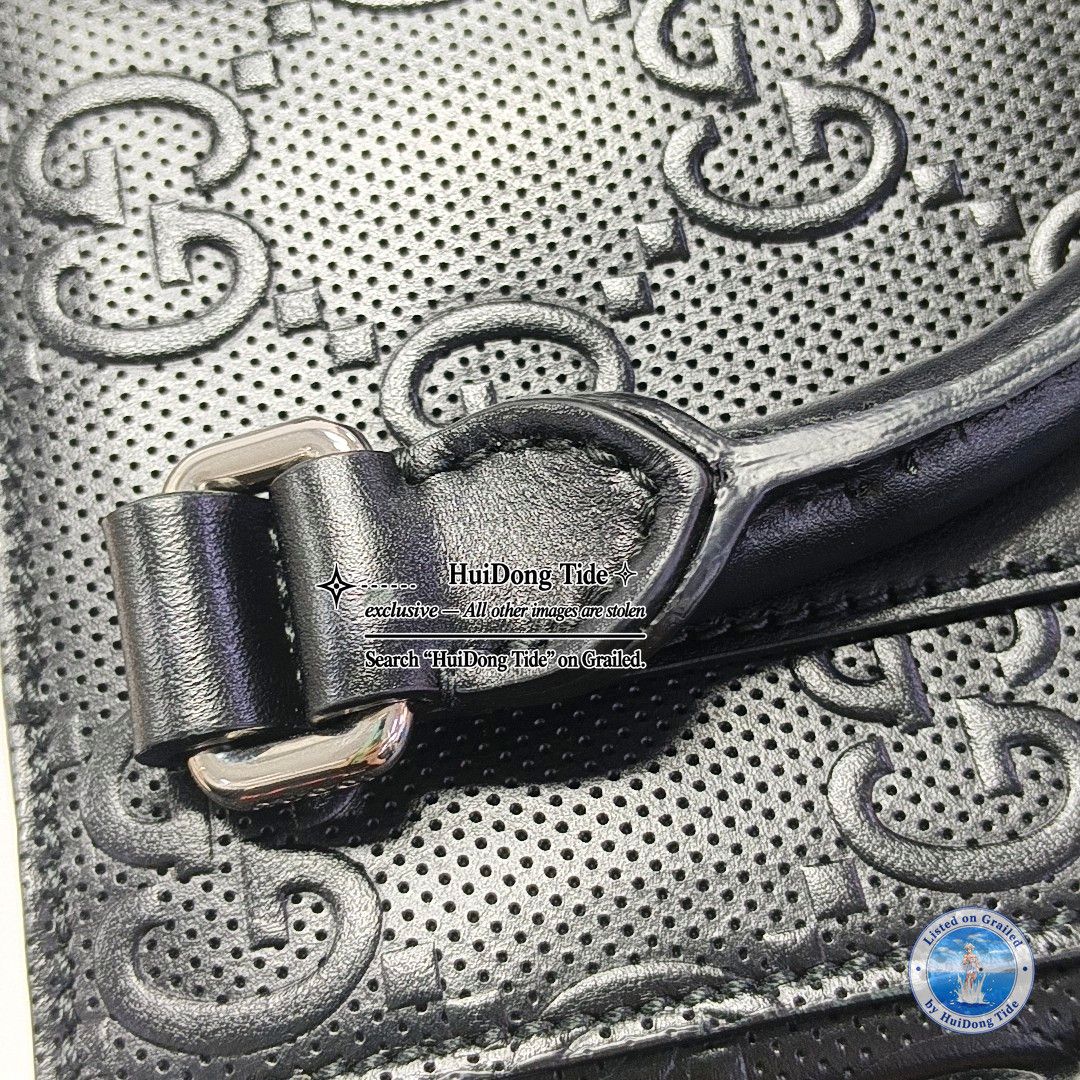 Gucci Gucci Embossed Logo Tote Bag ONE SIZE Size ONE SIZE - 10 Thumbnail
