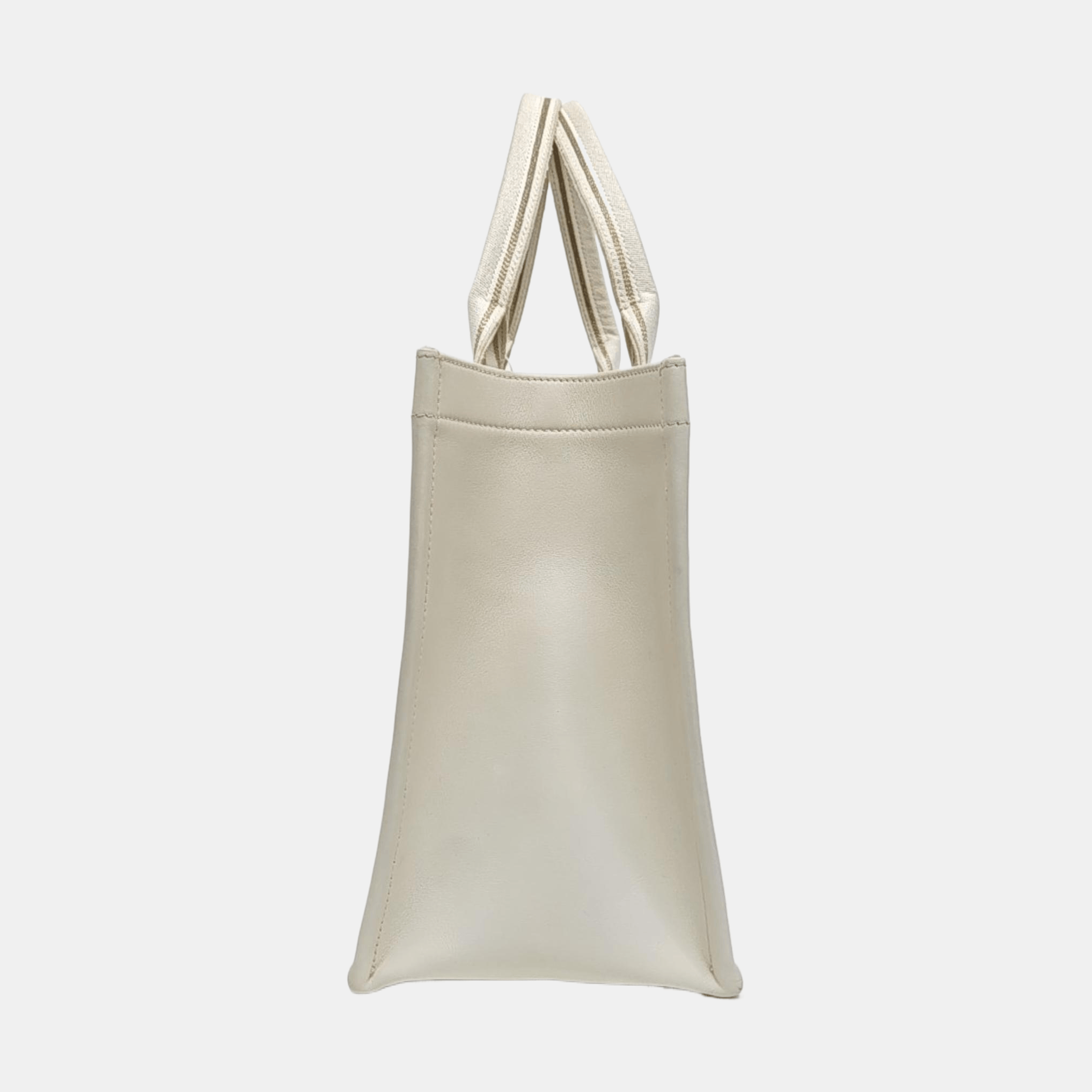 Dior Dior Book Tote Gold Canvas Logo Medium Tote Bag Size ONE SIZE - 3 Thumbnail