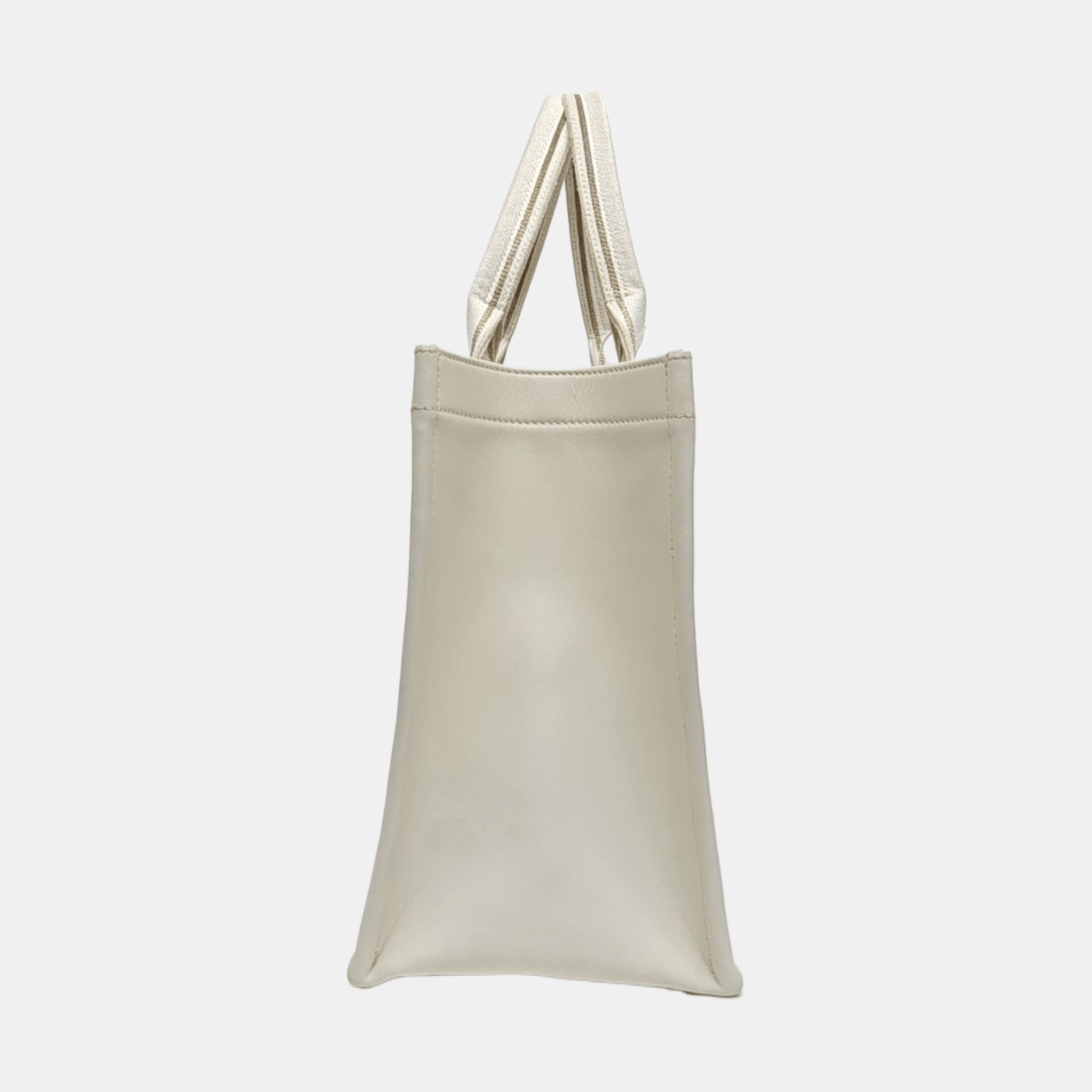 Dior Dior Book Tote Gold Canvas Logo Medium Tote Bag Size ONE SIZE - 4 Thumbnail
