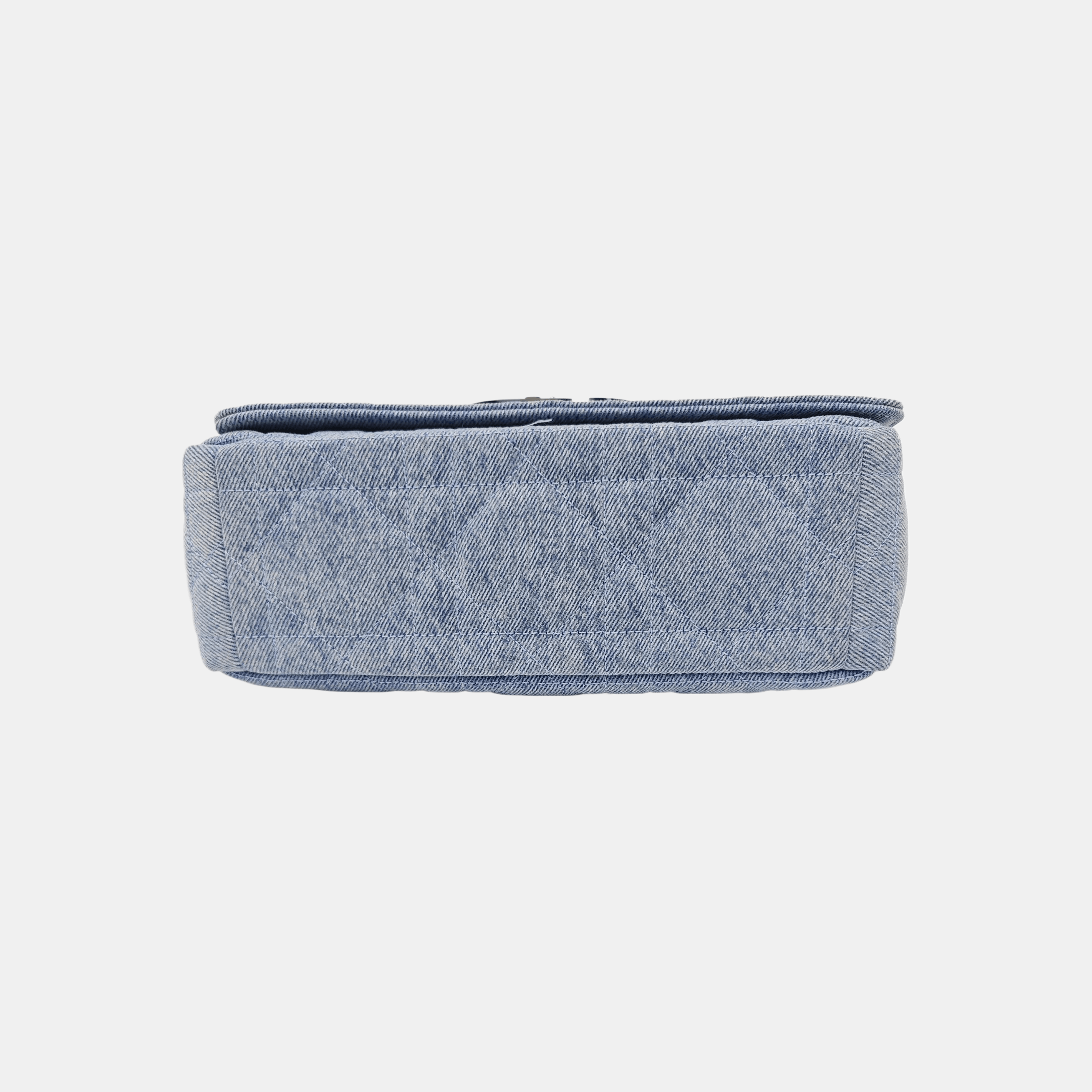 Dior Dior Caro Medium Quilted Denim Chain Bag Size ONE SIZE - 5 Thumbnail
