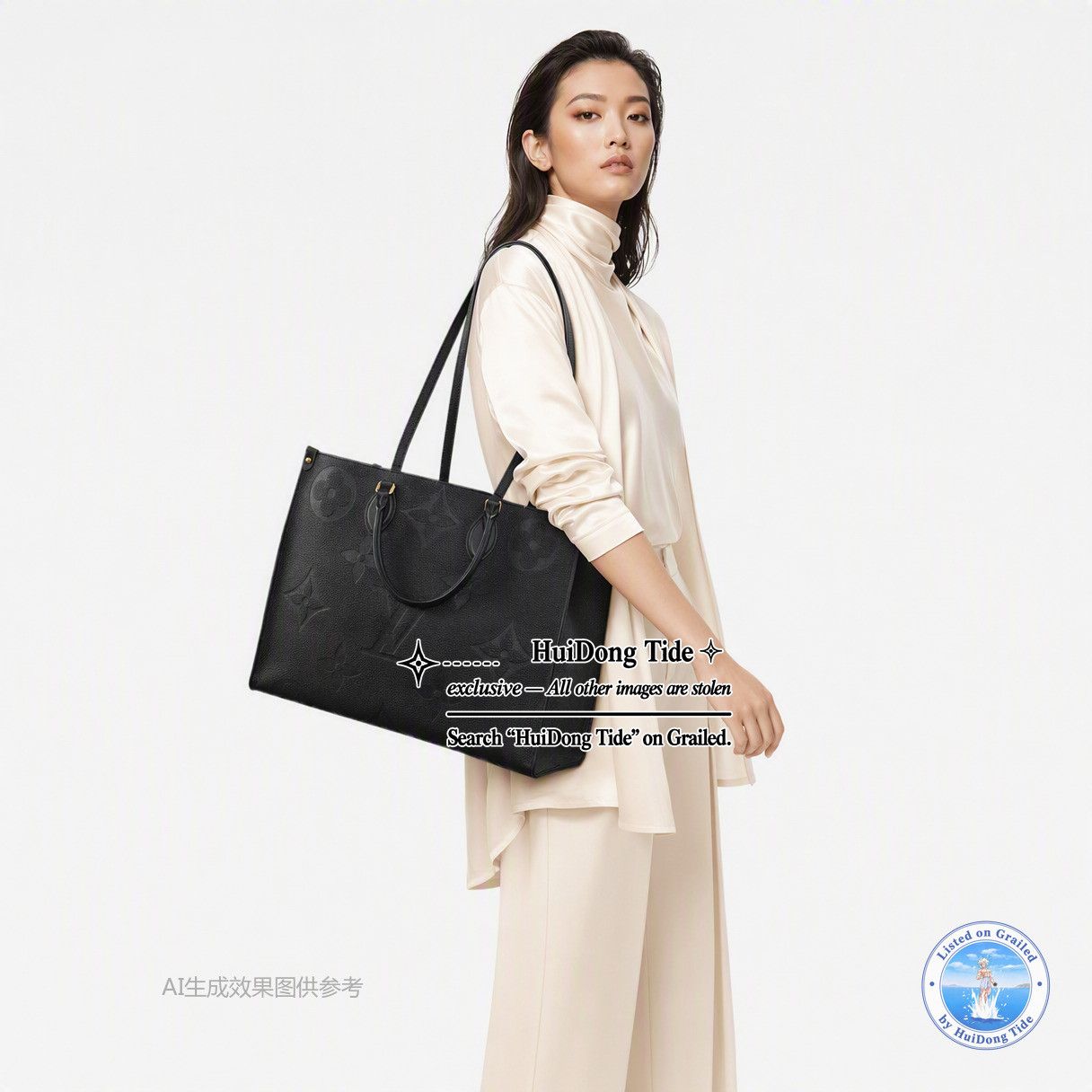 Louis Vuitton Louis Vuitton Onthego Empreinte Tote Bag Size One Size Size ONE SIZE - 2 Thumbnail