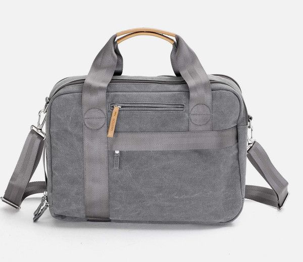 QWSTION Qwstion Office Bag Washed Grey Grailed