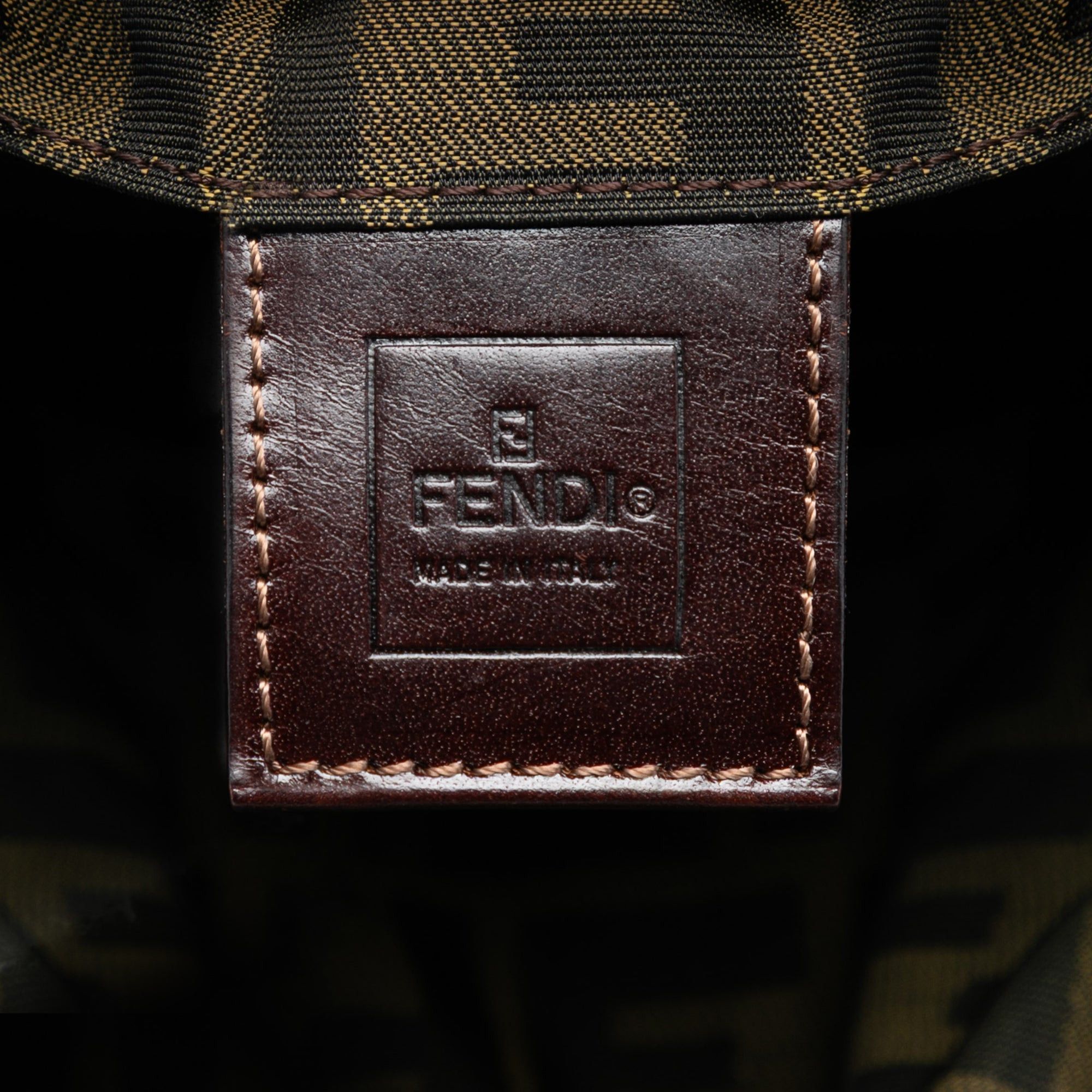 Fendi Zucca Canvas Roma 1925 Travel Bag Size ONE SIZE - 5 Thumbnail