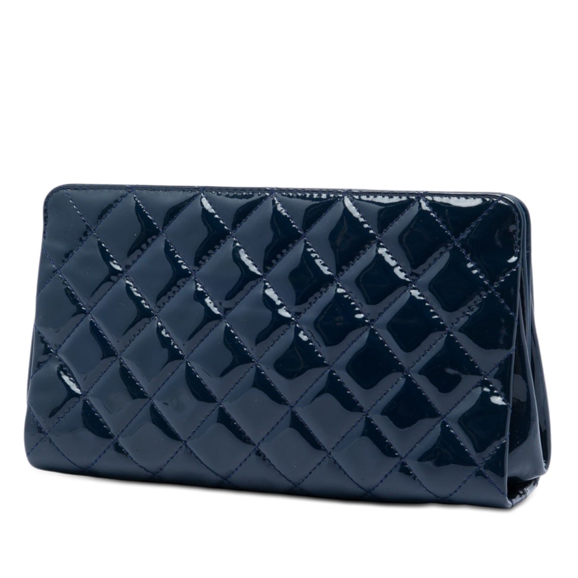 Chanel CC Quilted Patent Timeless Clutch Size ONE SIZE - 2 Thumbnail