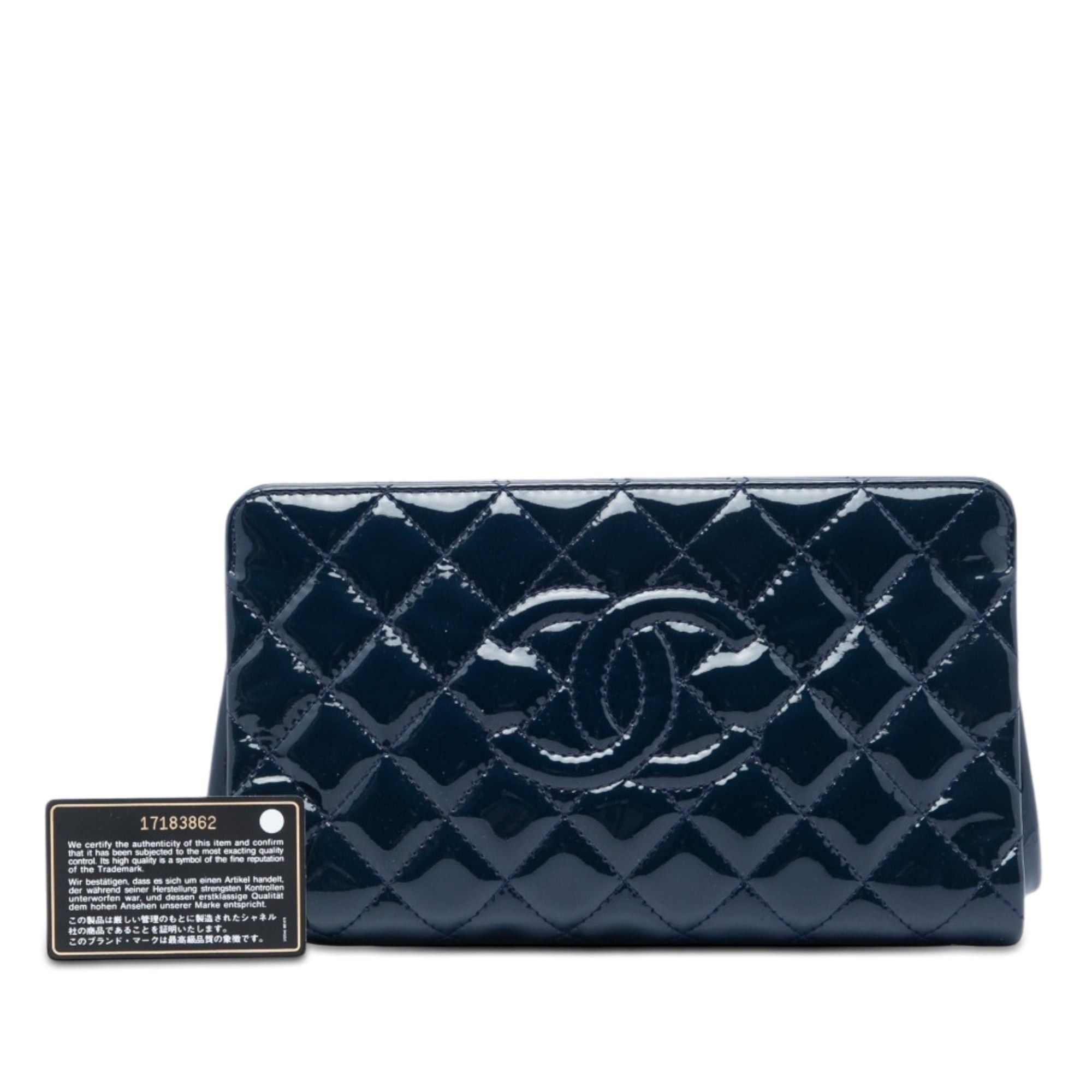 Chanel CC Quilted Patent Timeless Clutch Size ONE SIZE - 6 Thumbnail