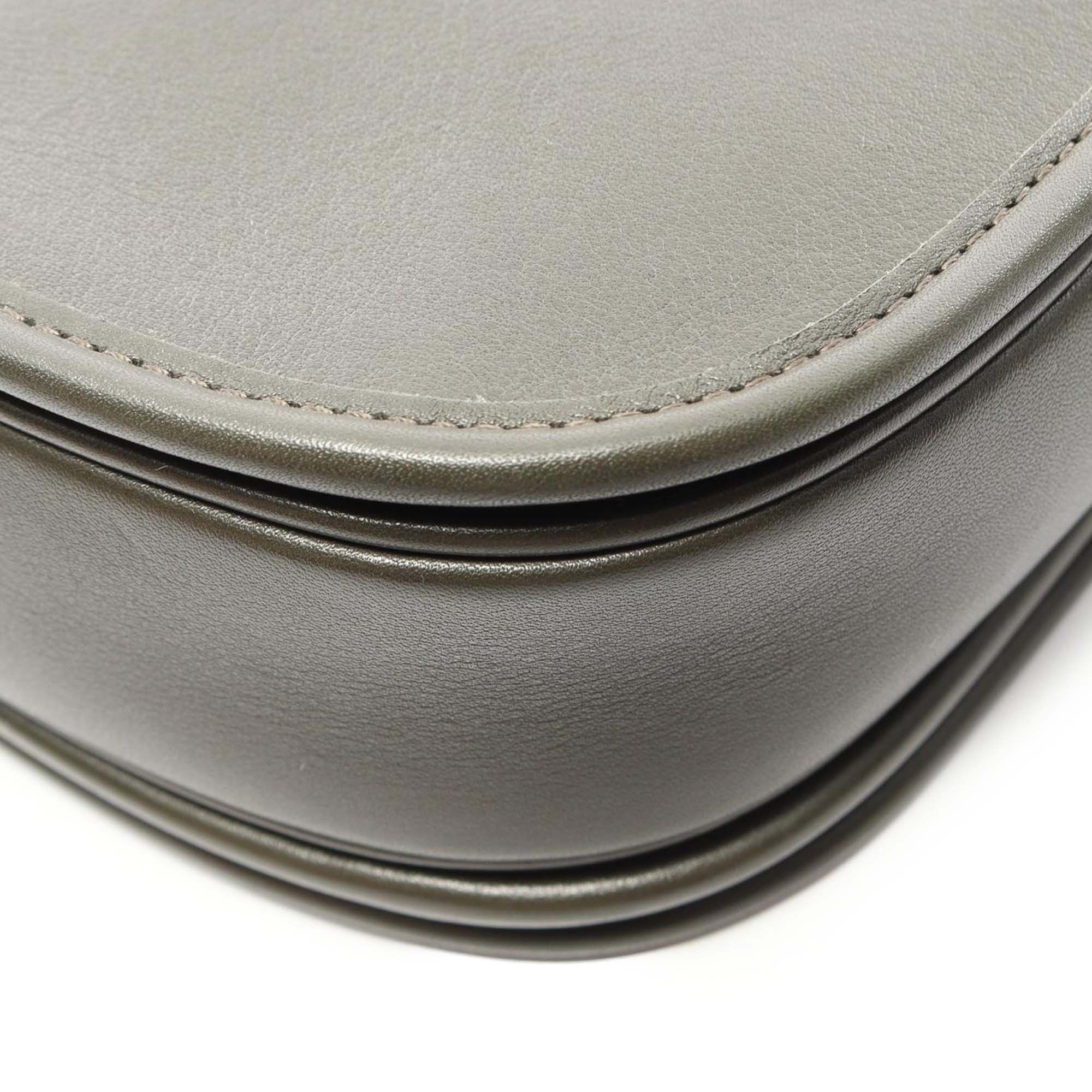 Celine Shiny Calfskin Besace Clea Satchel Size ONE SIZE - 7 Thumbnail