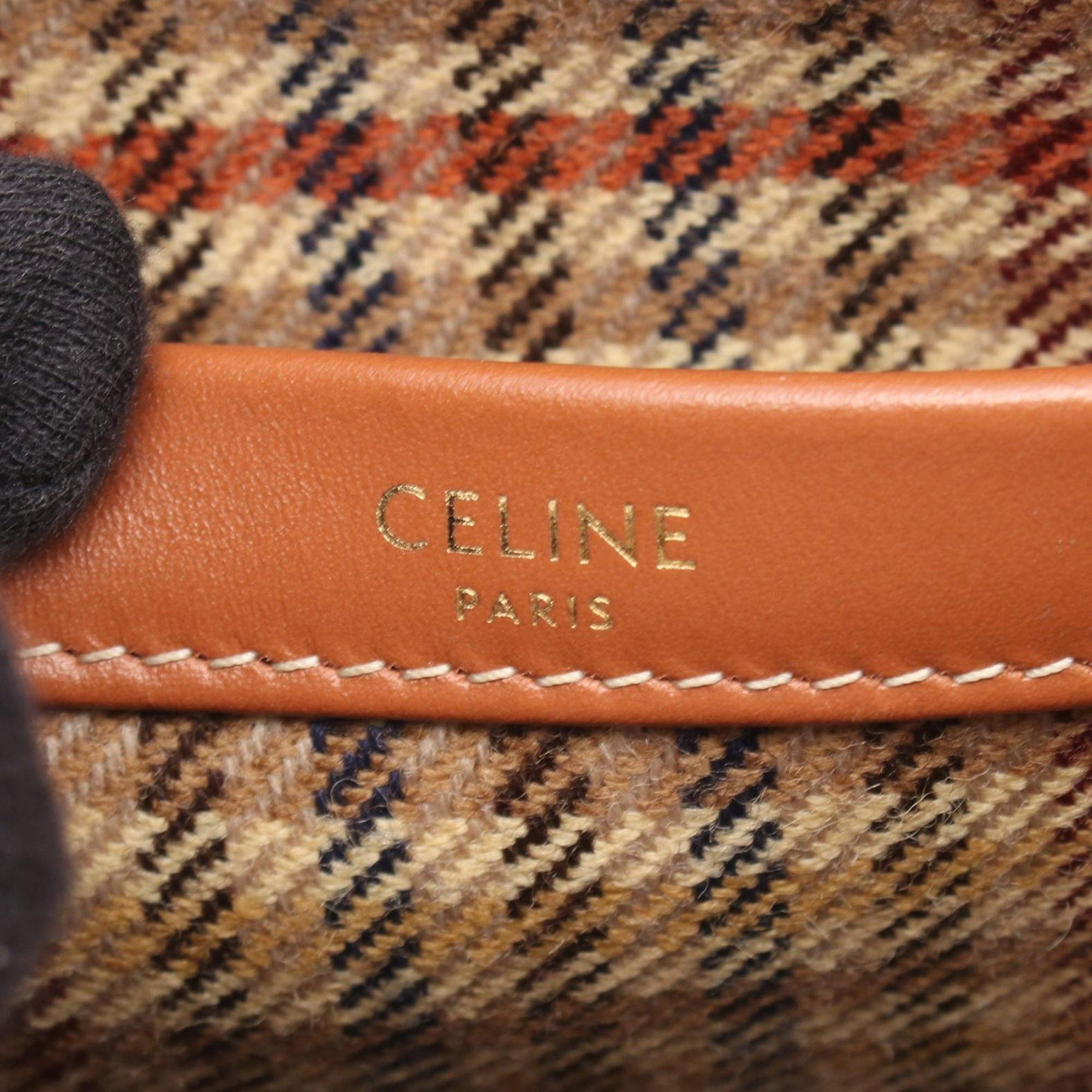 Celine Tweed Triomphe Cabas Thais Tote Size ONE SIZE - 4 Thumbnail
