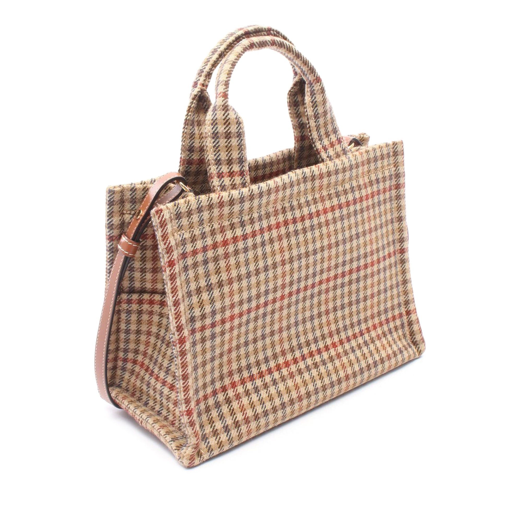 Celine Tweed Triomphe Cabas Thais Tote Size ONE SIZE - 2 Thumbnail