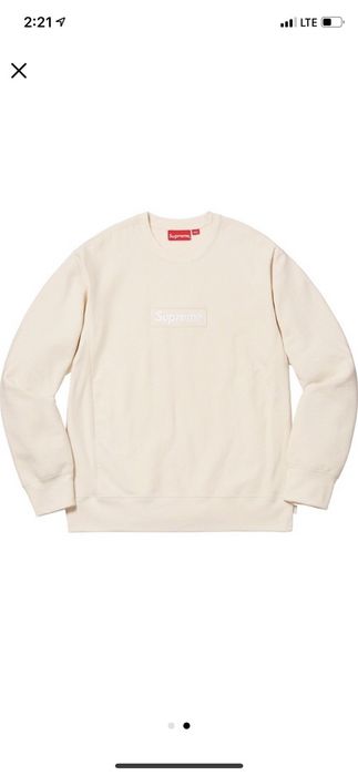 Supreme Box Logo (BOGO) Black Crewneck M FW18 (WORN 2 TIMES)