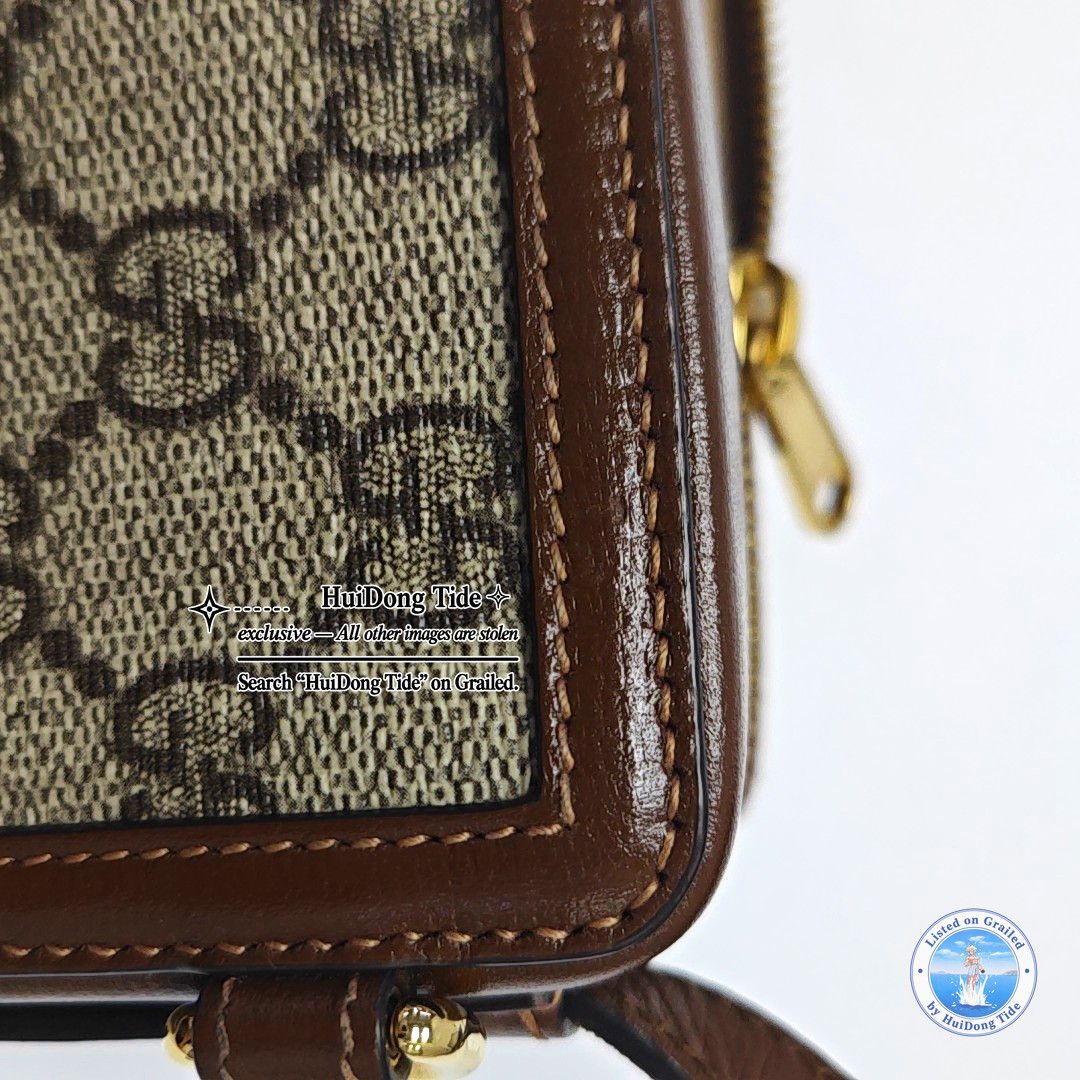 Gucci Gucci GG Supreme Mini Box Bag Size ONE SIZE - 9 Thumbnail