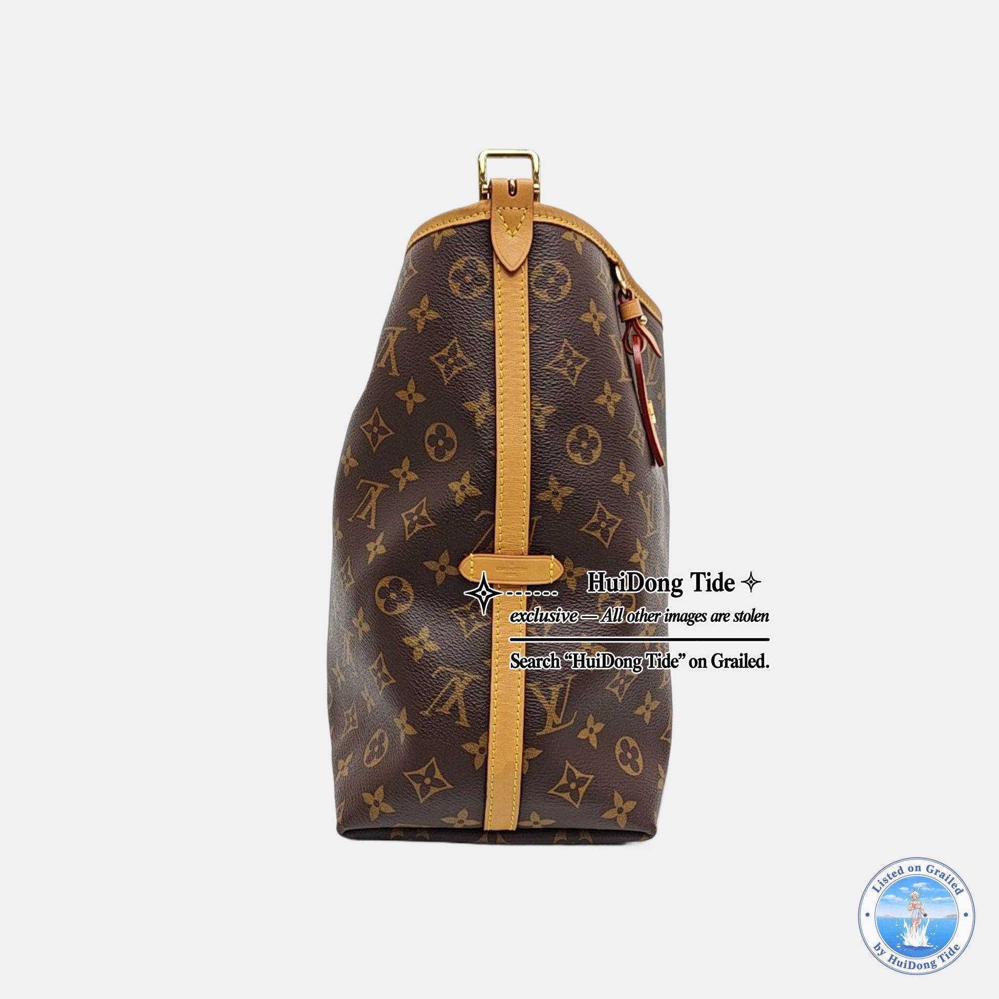 Louis Vuitton Louis Vuitton Carryall MM Monogram Shoulder Bag Size ONE SIZE - 4 Thumbnail