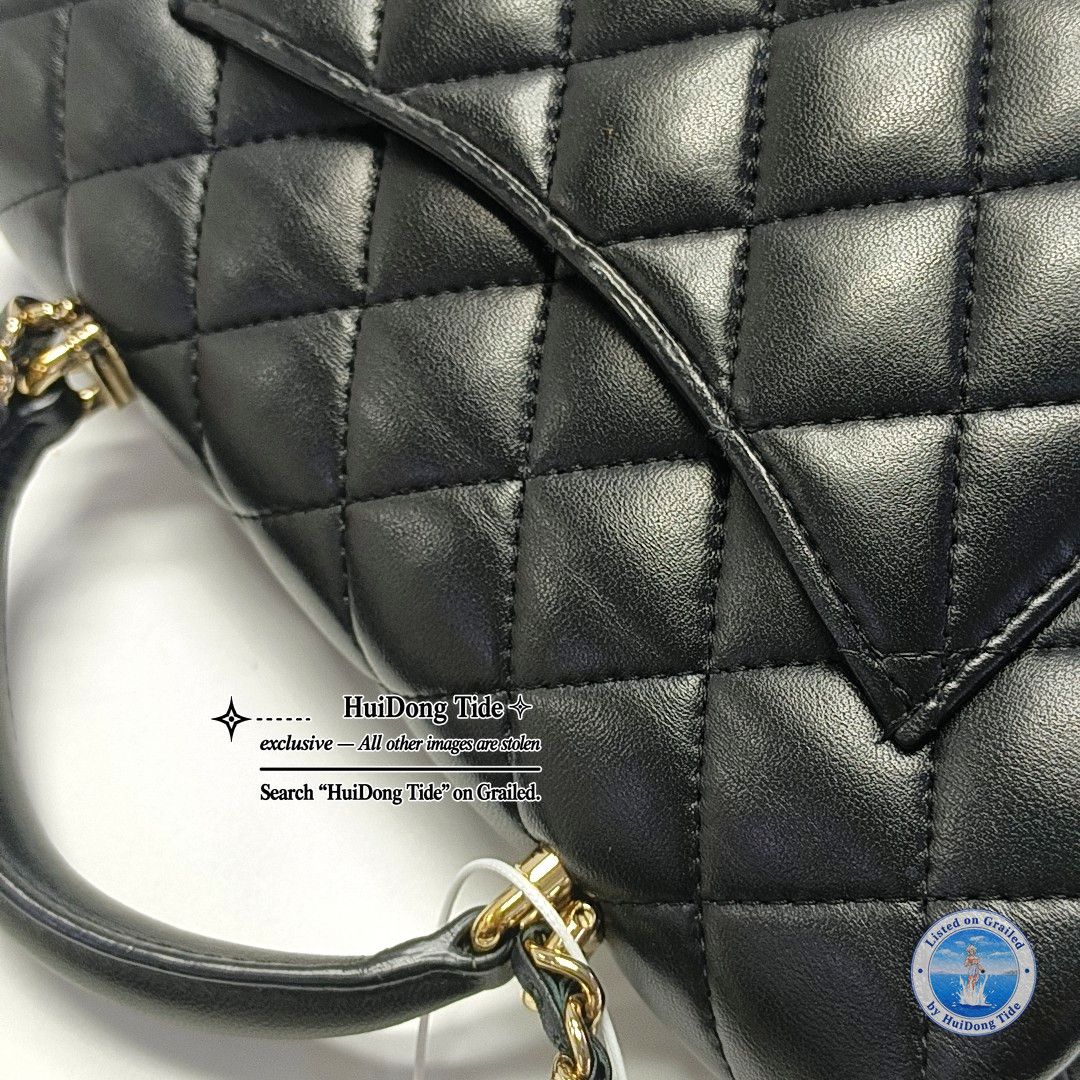 Chanel CHANEL Classic Flap Lambskin Quilted Handle Bag Size ONE SIZE - 13 Thumbnail