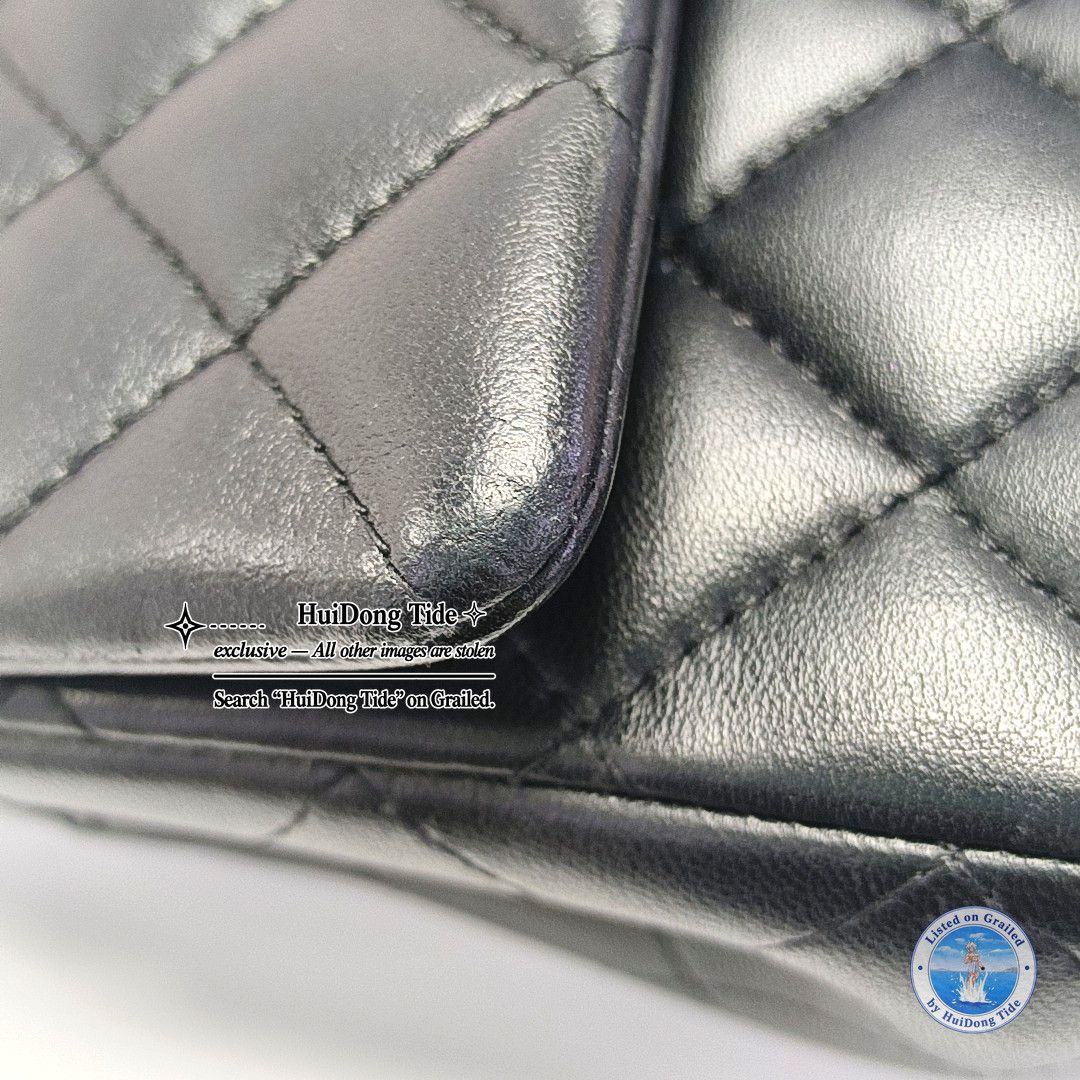 Chanel CHANEL Classic Flap Lambskin Quilted Handle Bag Size ONE SIZE - 7 Thumbnail