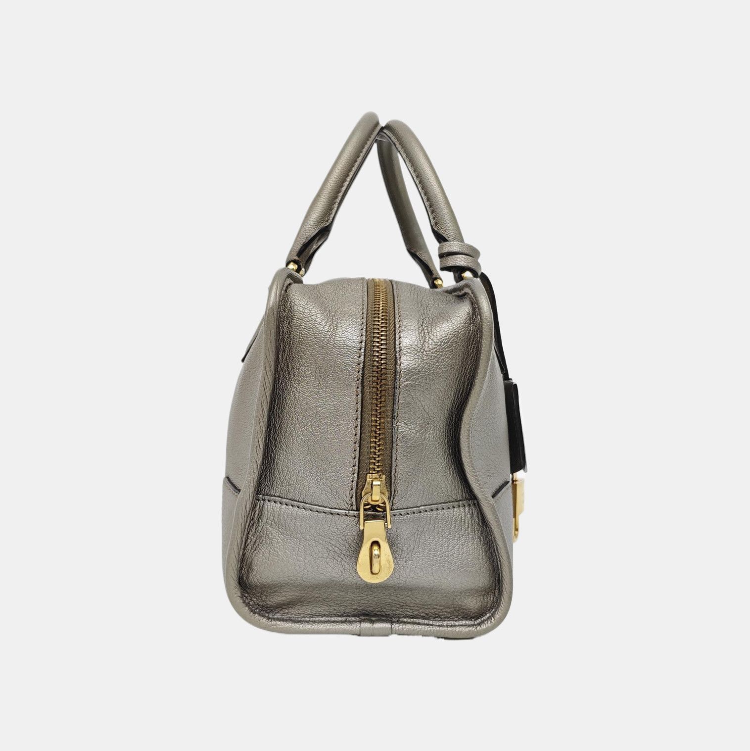 Loewe Loewe Silver Leather Amazona Handbag Size ONE SIZE - 4 Thumbnail
