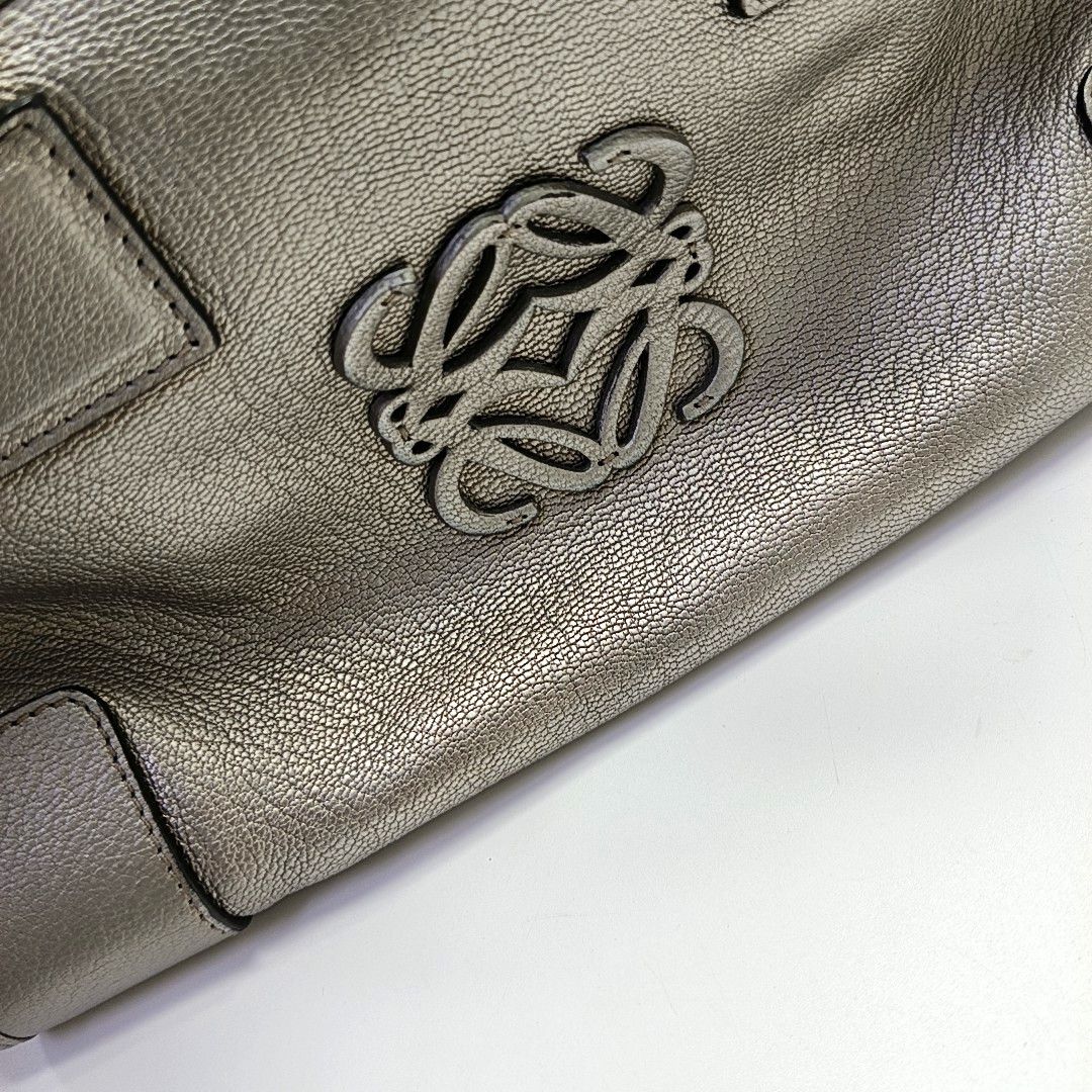 Loewe Loewe Silver Leather Amazona Handbag Size ONE SIZE - 9 Thumbnail