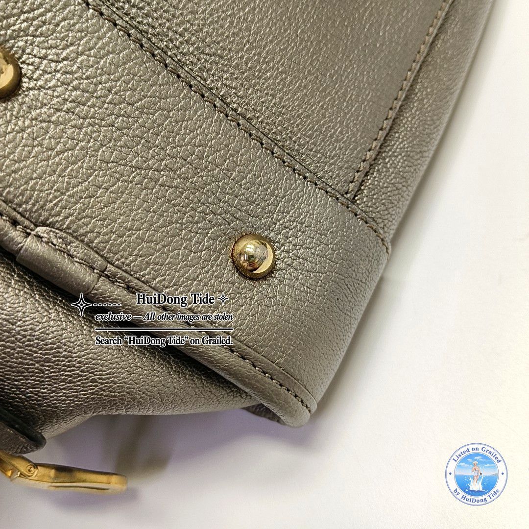 Loewe Loewe Silver Leather Amazona Handbag Size ONE SIZE - 13 Thumbnail