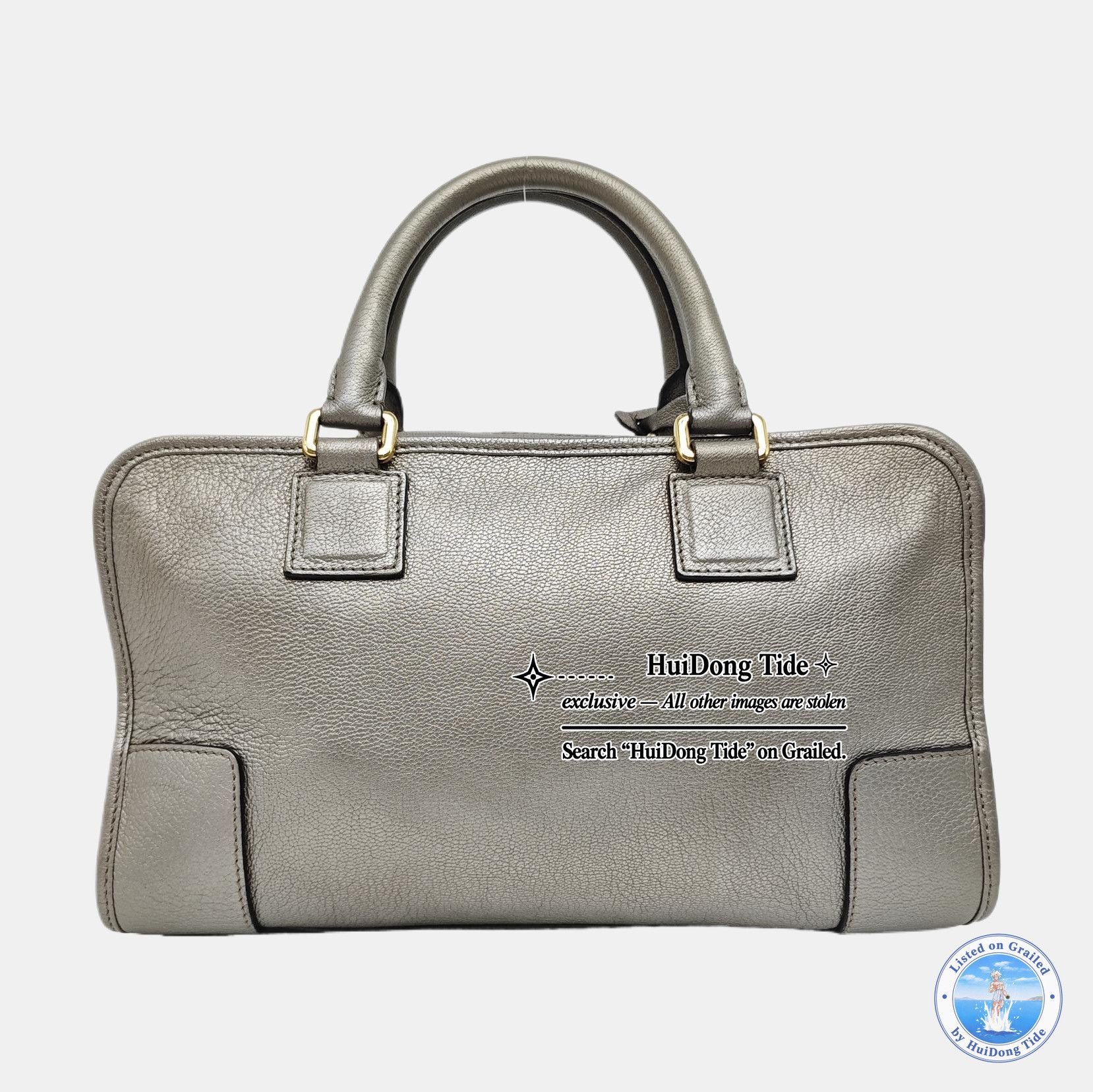 Loewe Loewe Silver Leather Amazona Handbag Size ONE SIZE - 5 Thumbnail
