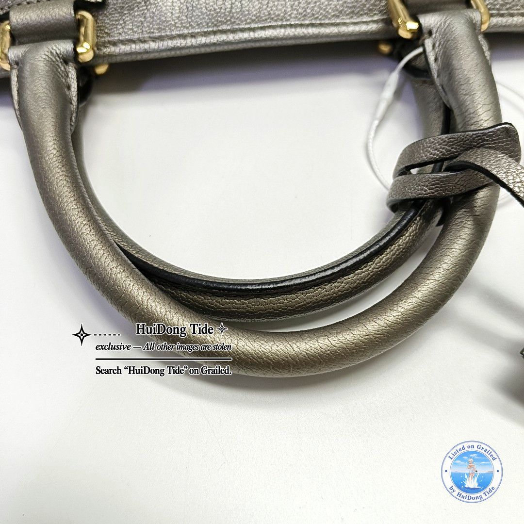 Loewe Loewe Silver Leather Amazona Handbag Size ONE SIZE - 10 Thumbnail
