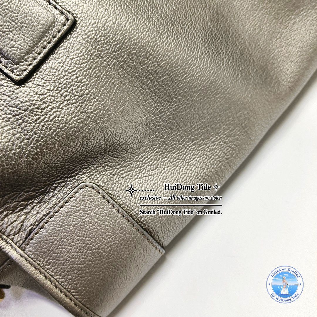 Loewe Loewe Silver Leather Amazona Handbag Size ONE SIZE - 12 Thumbnail