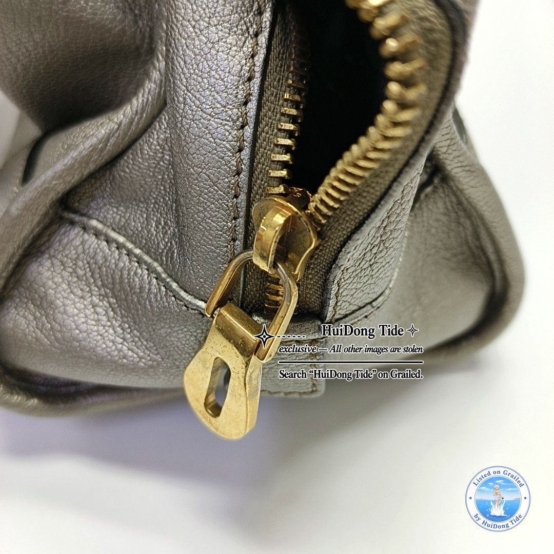 Loewe Loewe Silver Leather Amazona Handbag Size ONE SIZE - 14 Thumbnail