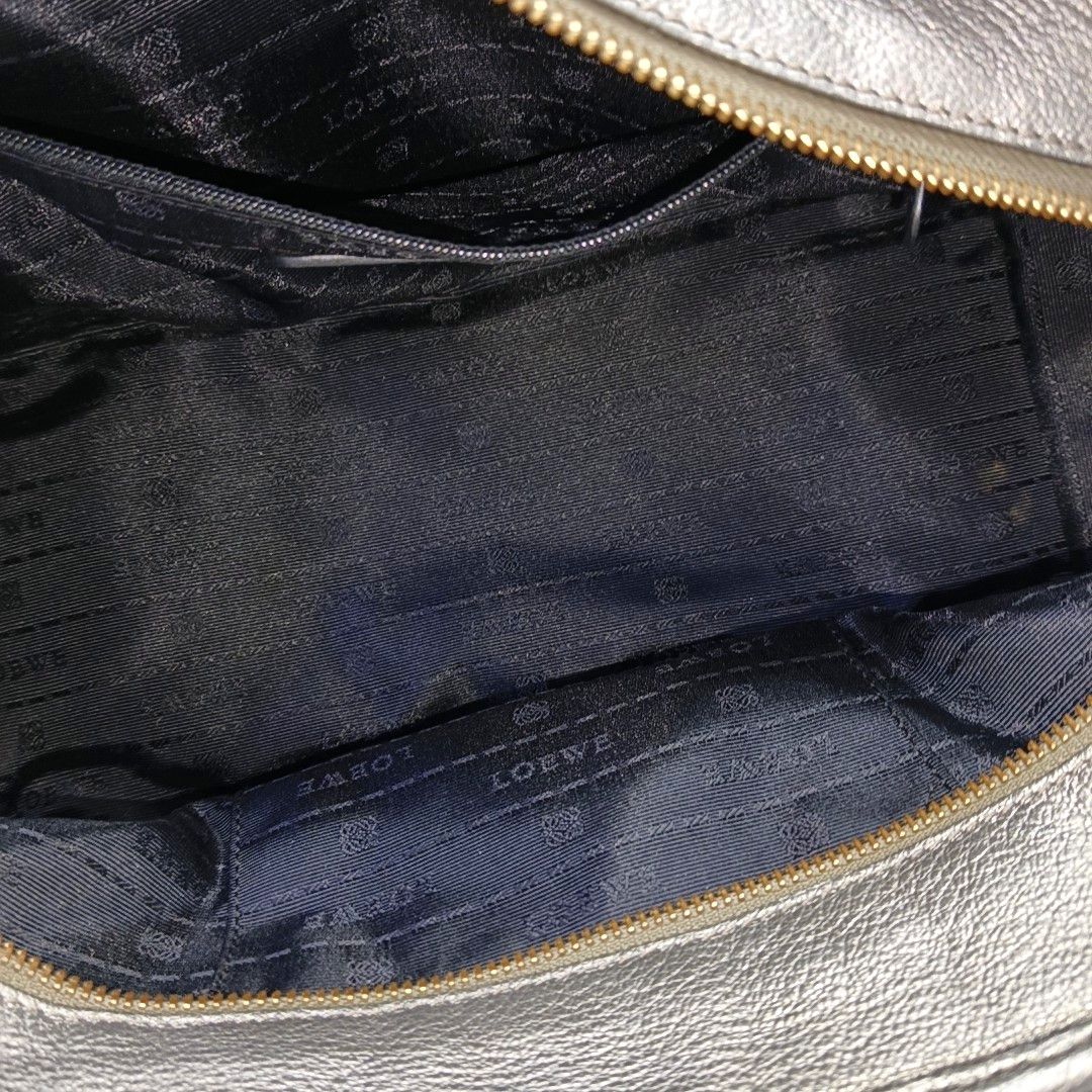 Loewe Loewe Silver Leather Amazona Handbag Size ONE SIZE - 7 Thumbnail