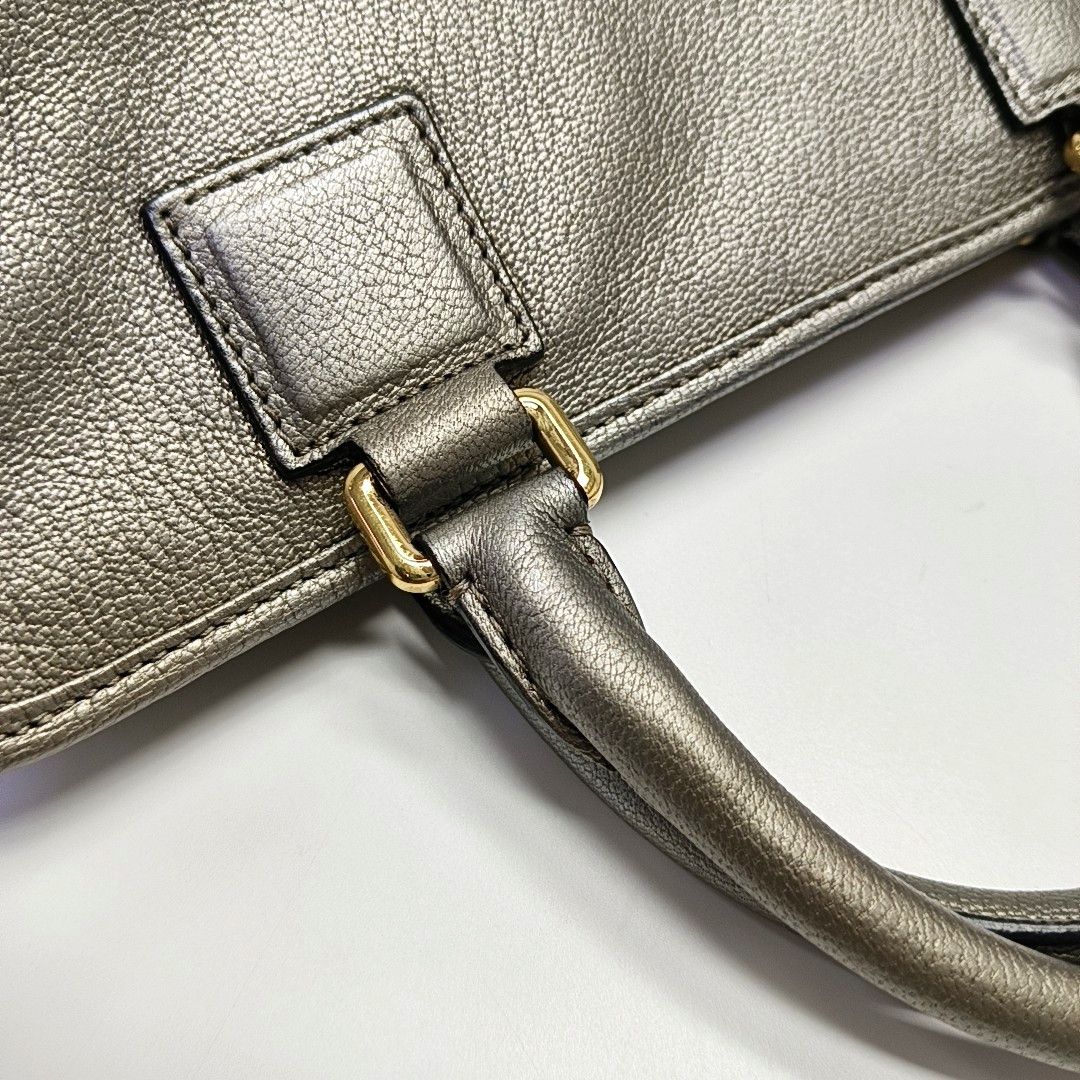 Loewe Loewe Silver Leather Amazona Handbag Size ONE SIZE - 11 Thumbnail
