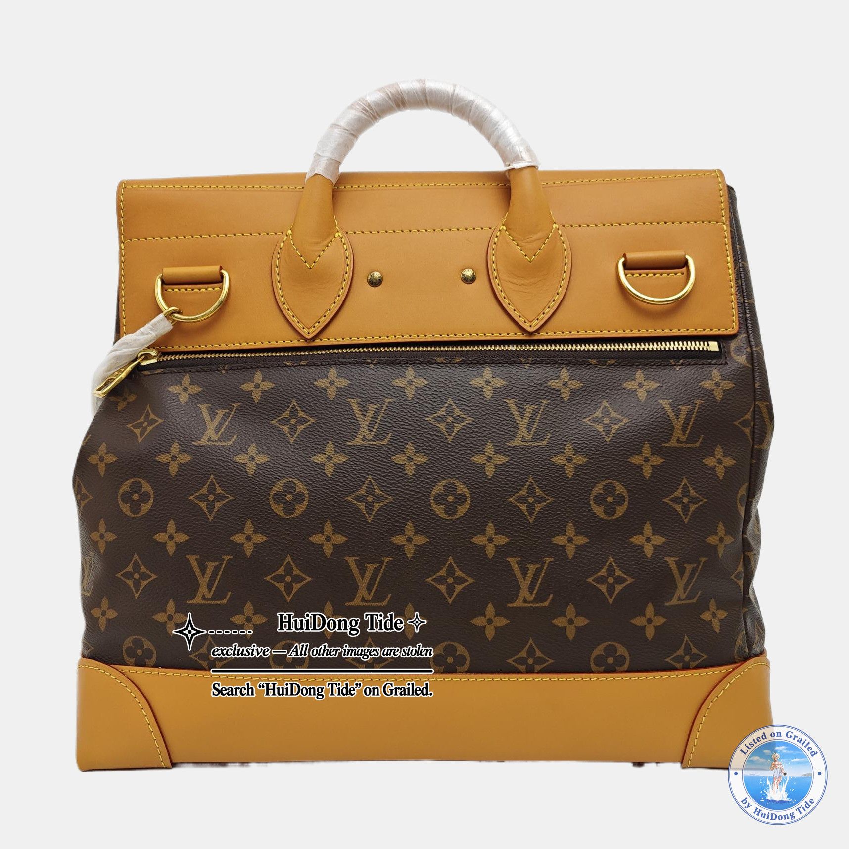 Louis Vuitton Louis Vuitton Steamer Monogram Canvas Handle Bag Size ONE SIZE - 5 Thumbnail