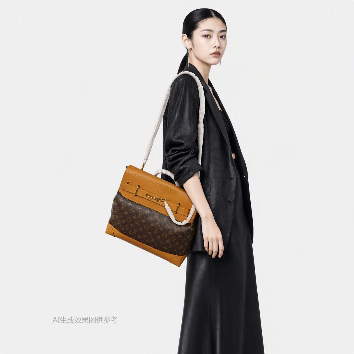 Louis Vuitton Louis Vuitton Steamer Monogram Canvas Handle Bag Size ONE SIZE - 2 Thumbnail