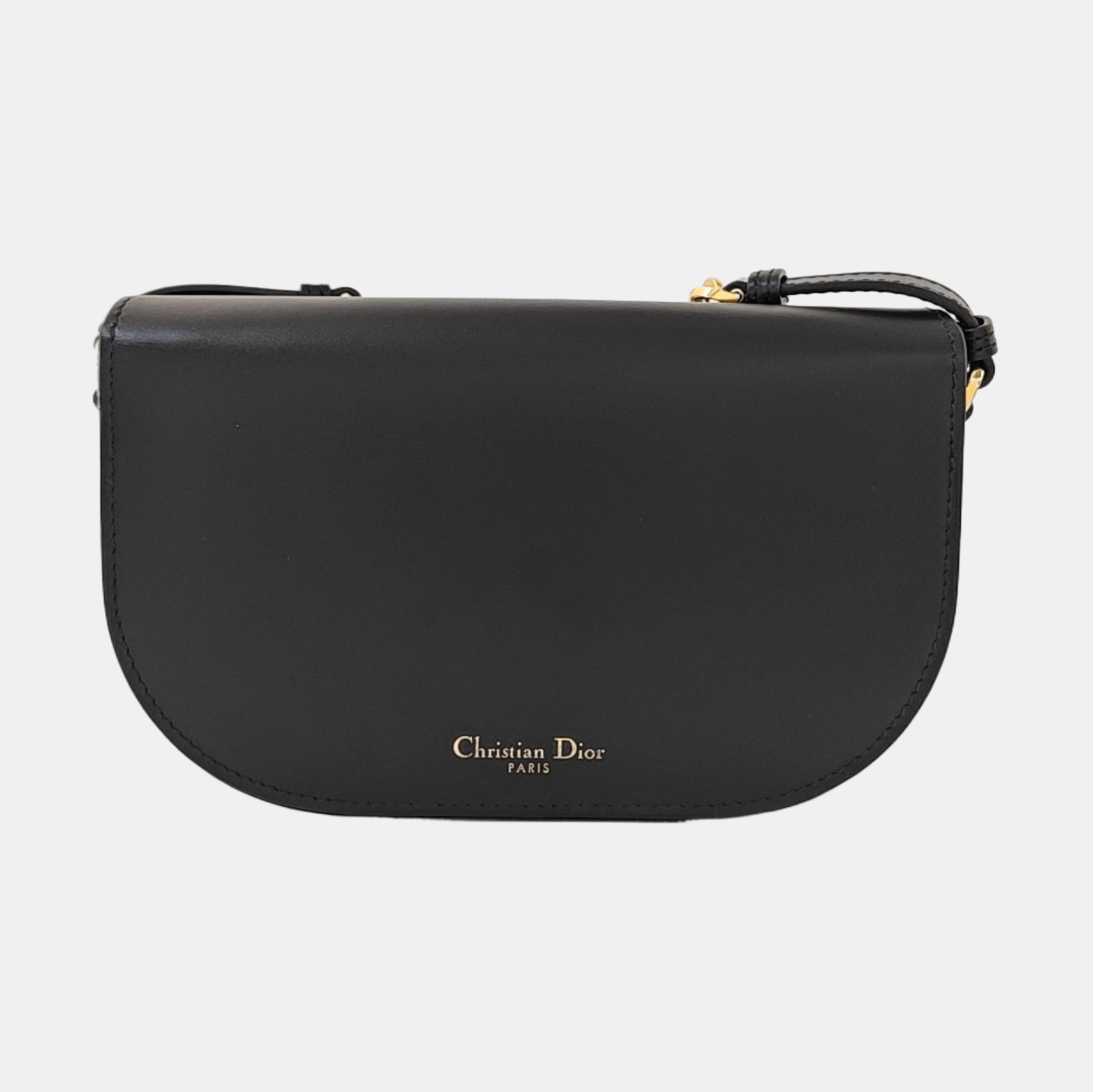 Dior Dior CD Embossed Leather Shoulder Bag Size ONE SIZE - 5 Thumbnail