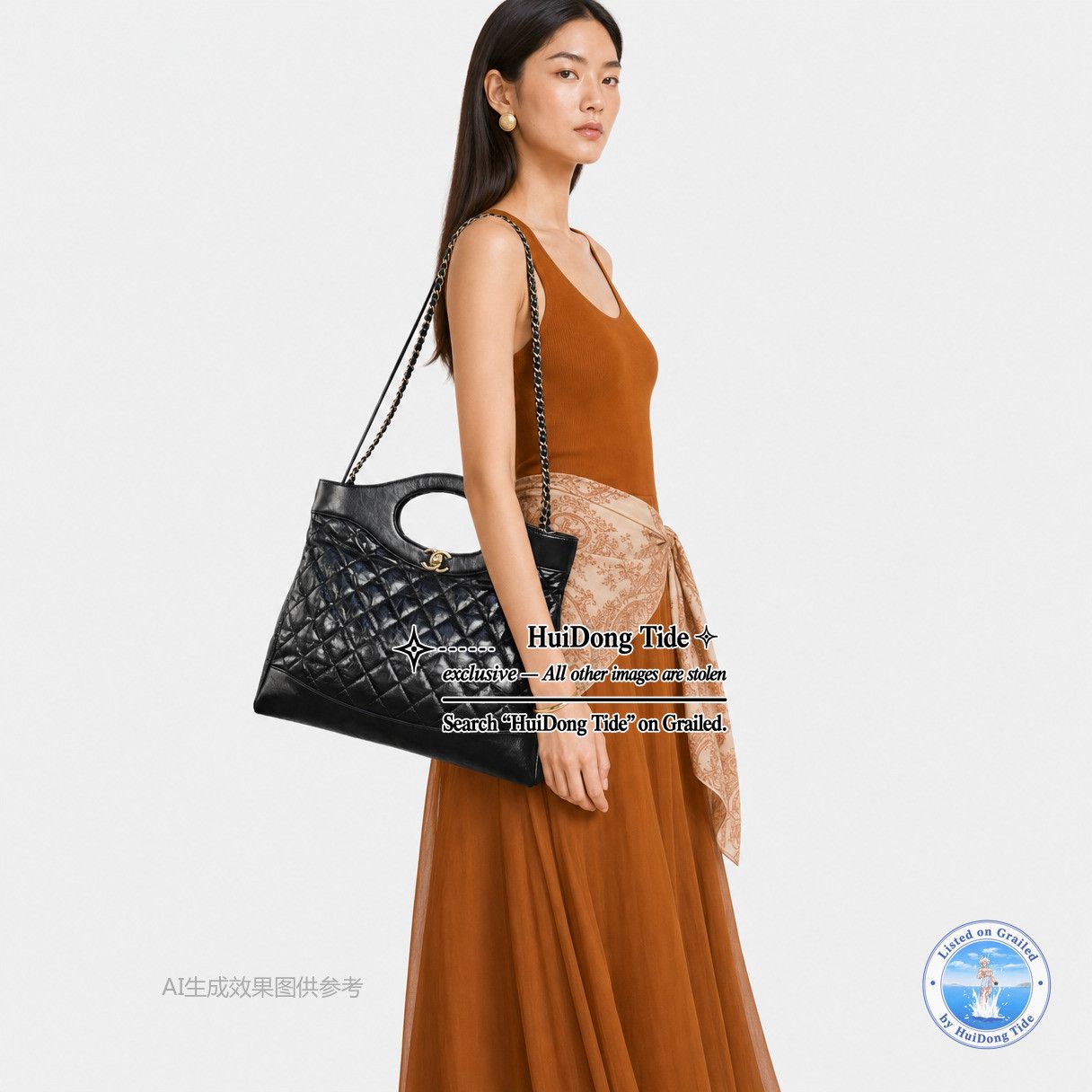 Chanel Chanel 31 Quilted Leather Tote Bag Large Size ONE SIZE - 2 Thumbnail