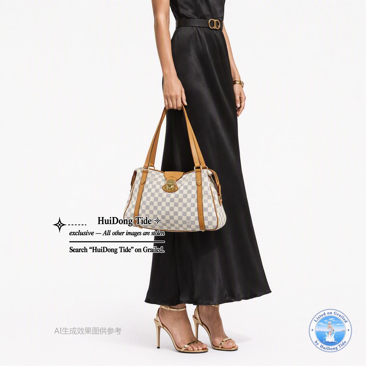 Louis Vuitton Louis Vuitton Stresa Damier Azur Shoulder Bag Size ONE SIZE - 2 Thumbnail