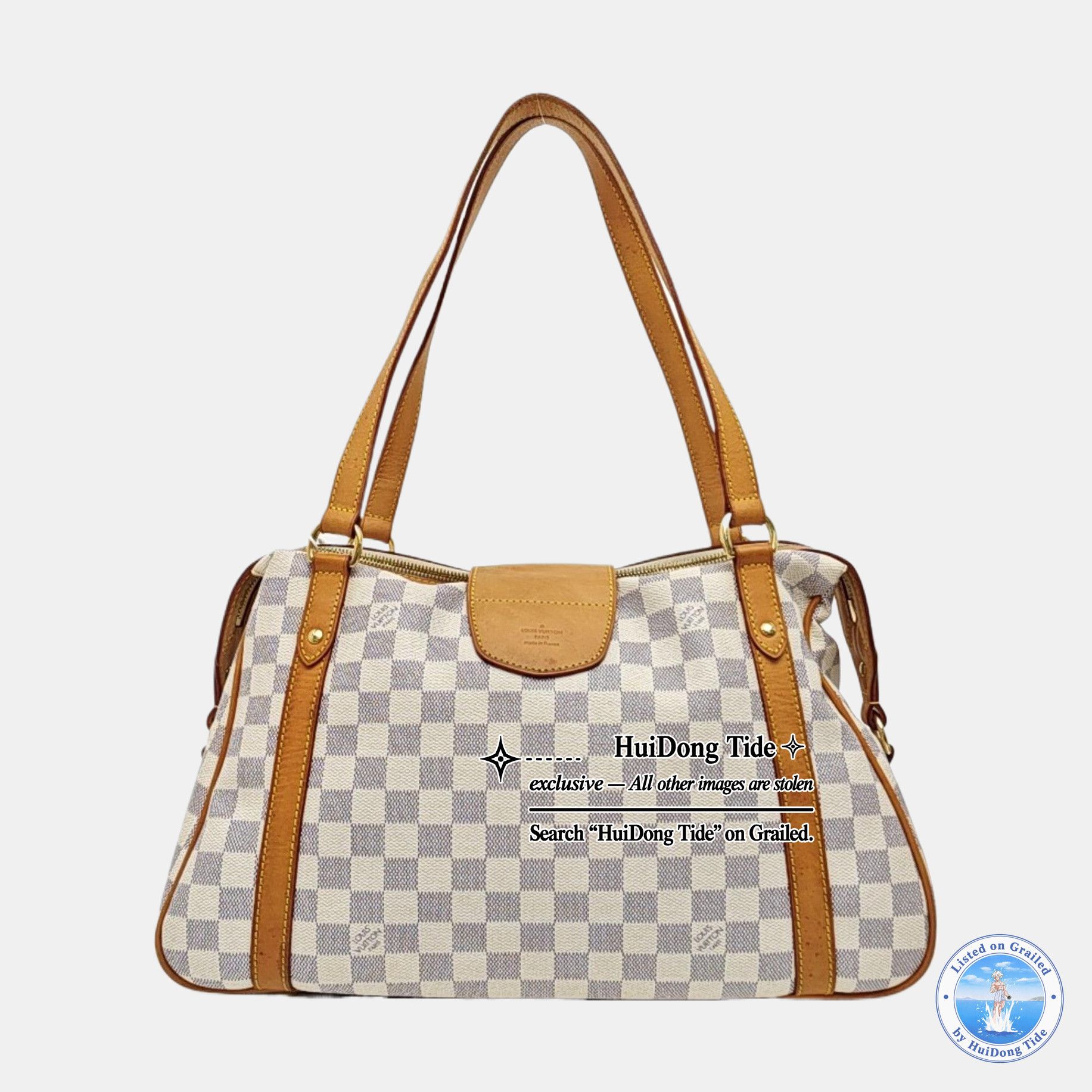Louis Vuitton Louis Vuitton Stresa Damier Azur Shoulder Bag Size ONE SIZE - 4 Thumbnail