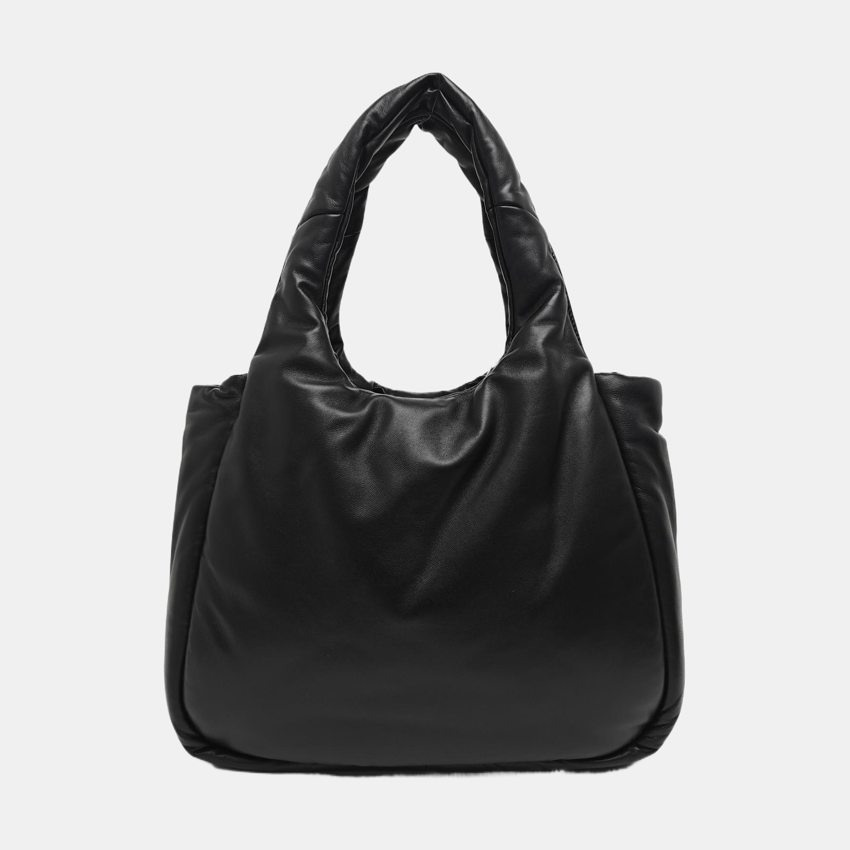 Prada Prada Soft Nappa Leather Logo Tote Bag Size ONE SIZE - 5 Thumbnail