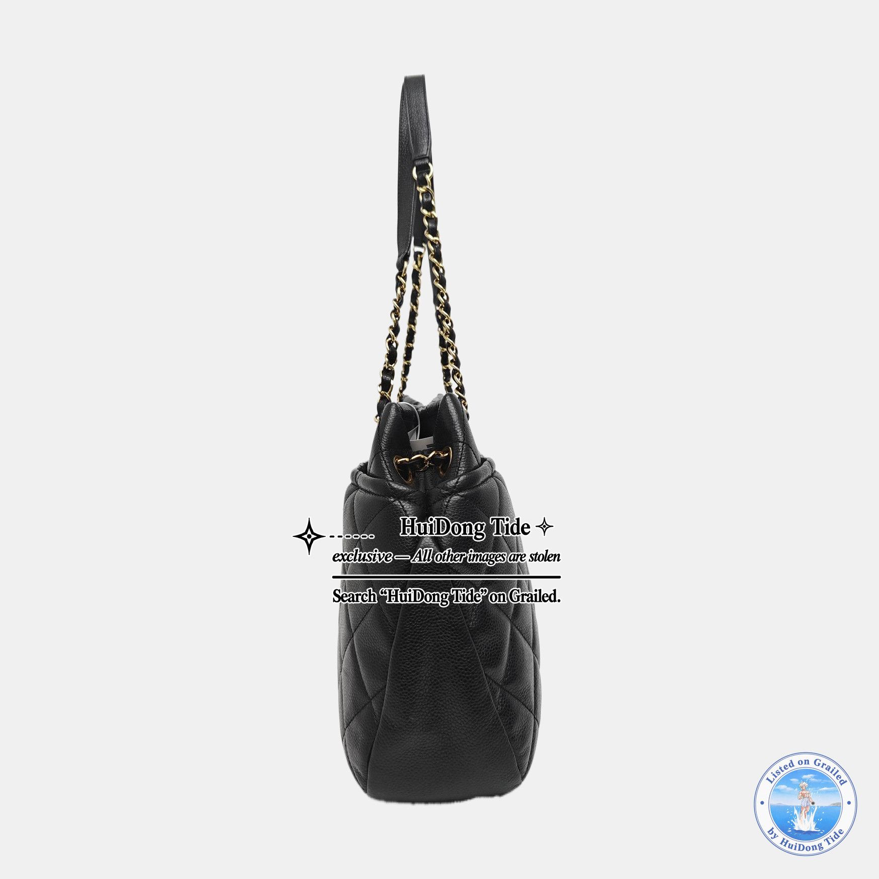 Chanel CHANEL CC Timeless Soft Caviar Quilted Shoulder Bag Size ONE SIZE - 3 Thumbnail